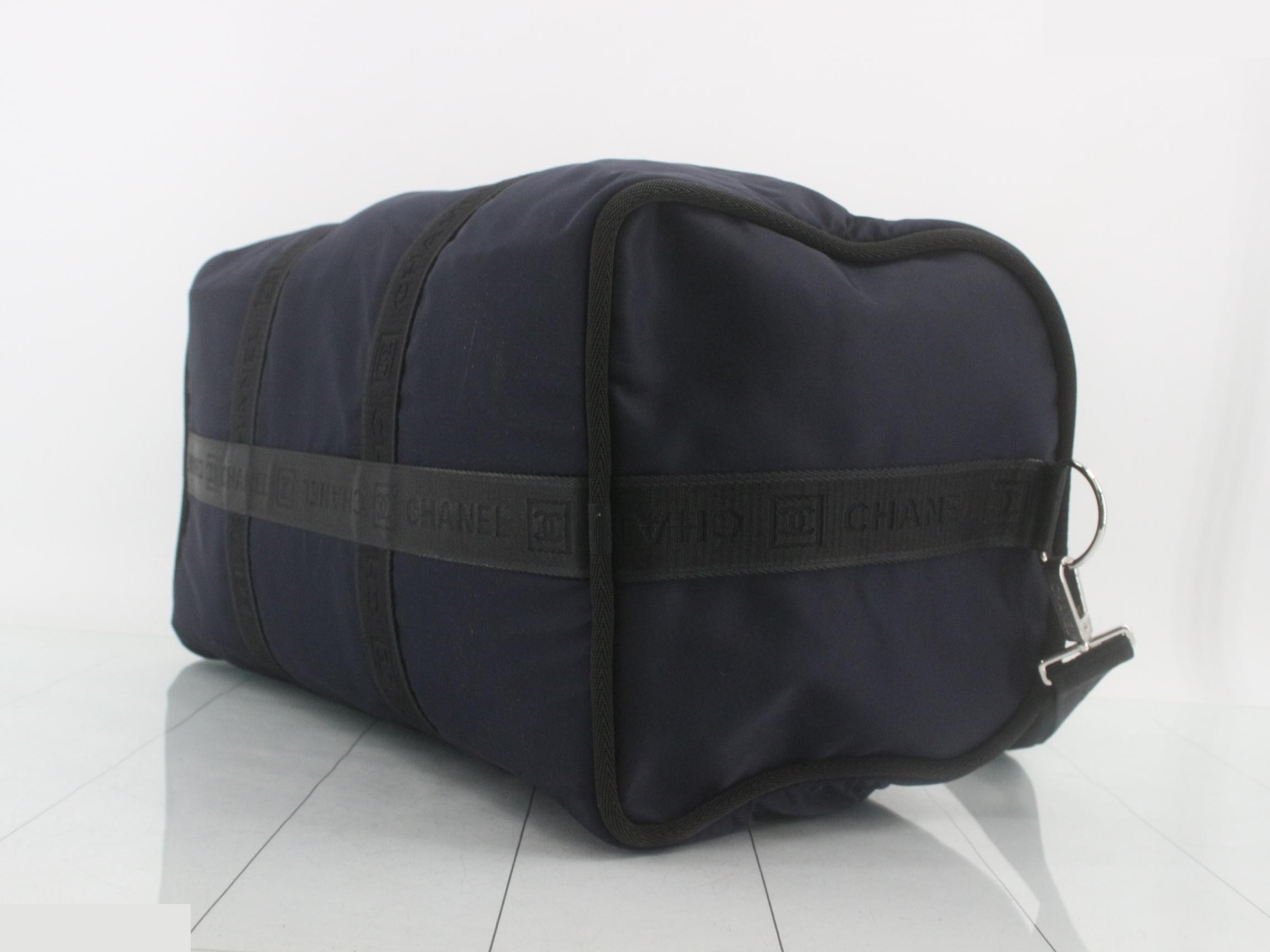 Sports line Boston bag, nylon, navy — view 6
