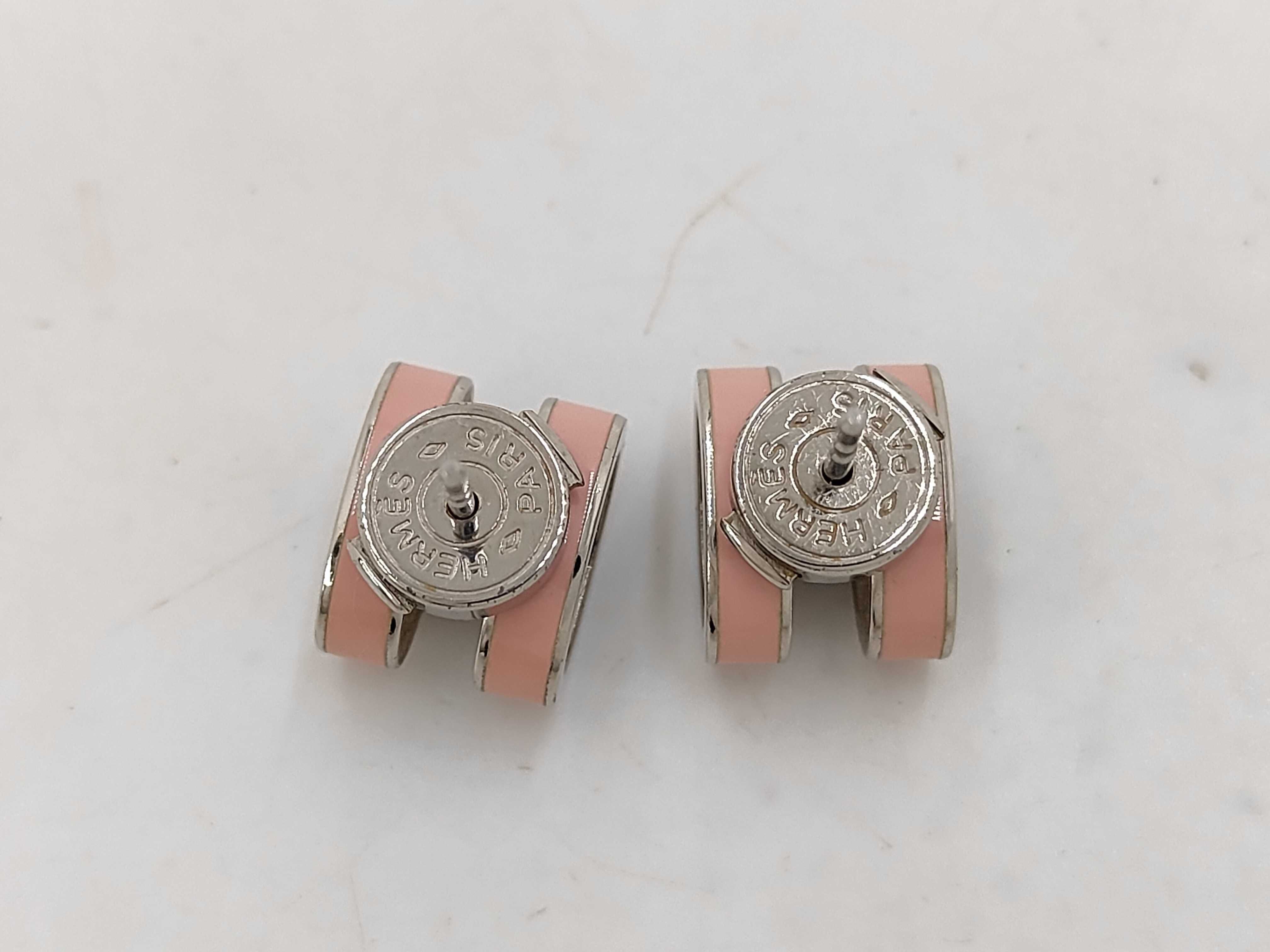 Pop H Pink x Silver Earrings — view 2