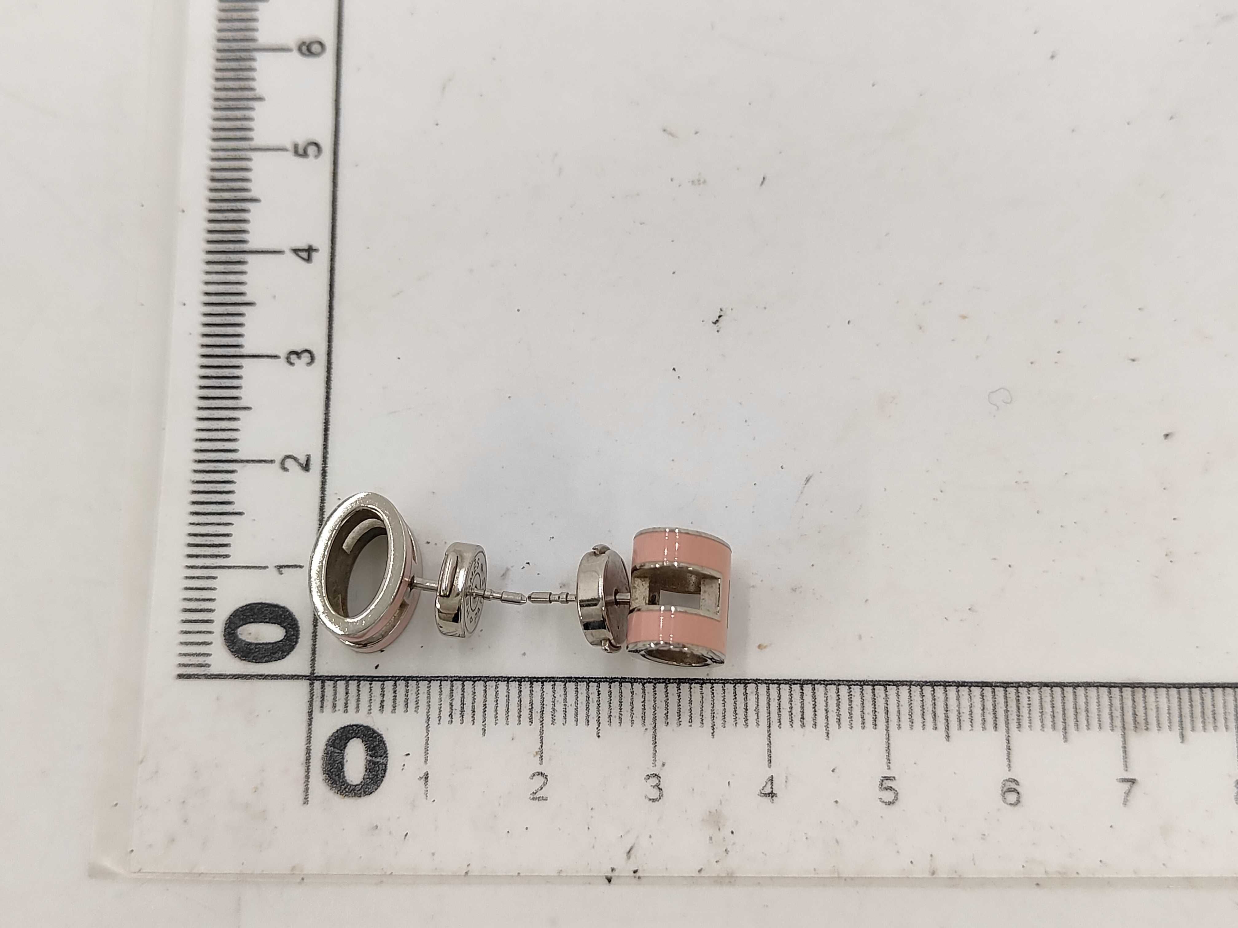Pop H Pink x Silver Earrings — view 7