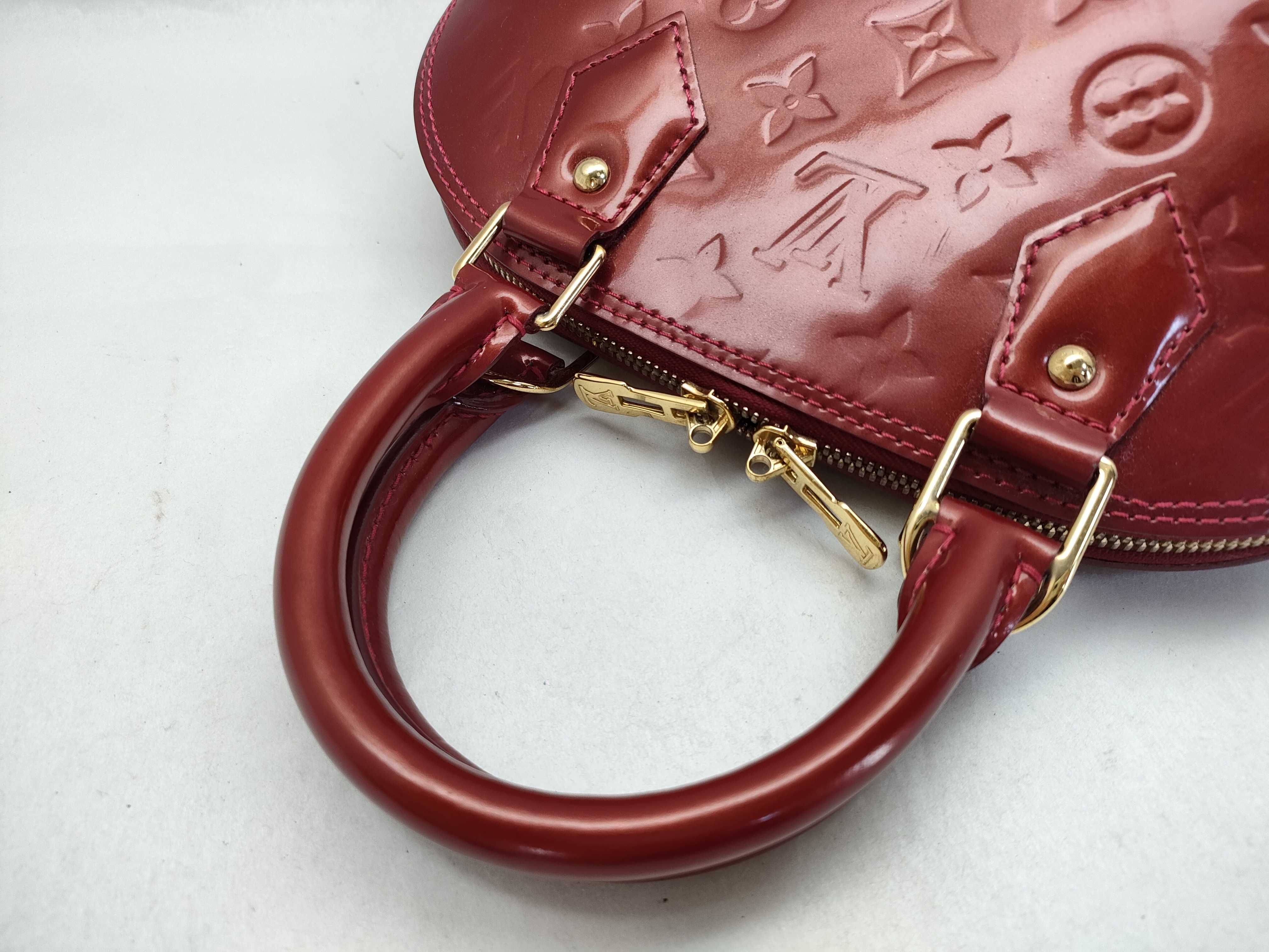 Vernis SG-LouisVuittonVernisAlmaBBM90174MI5113 Red Handbag — view 3