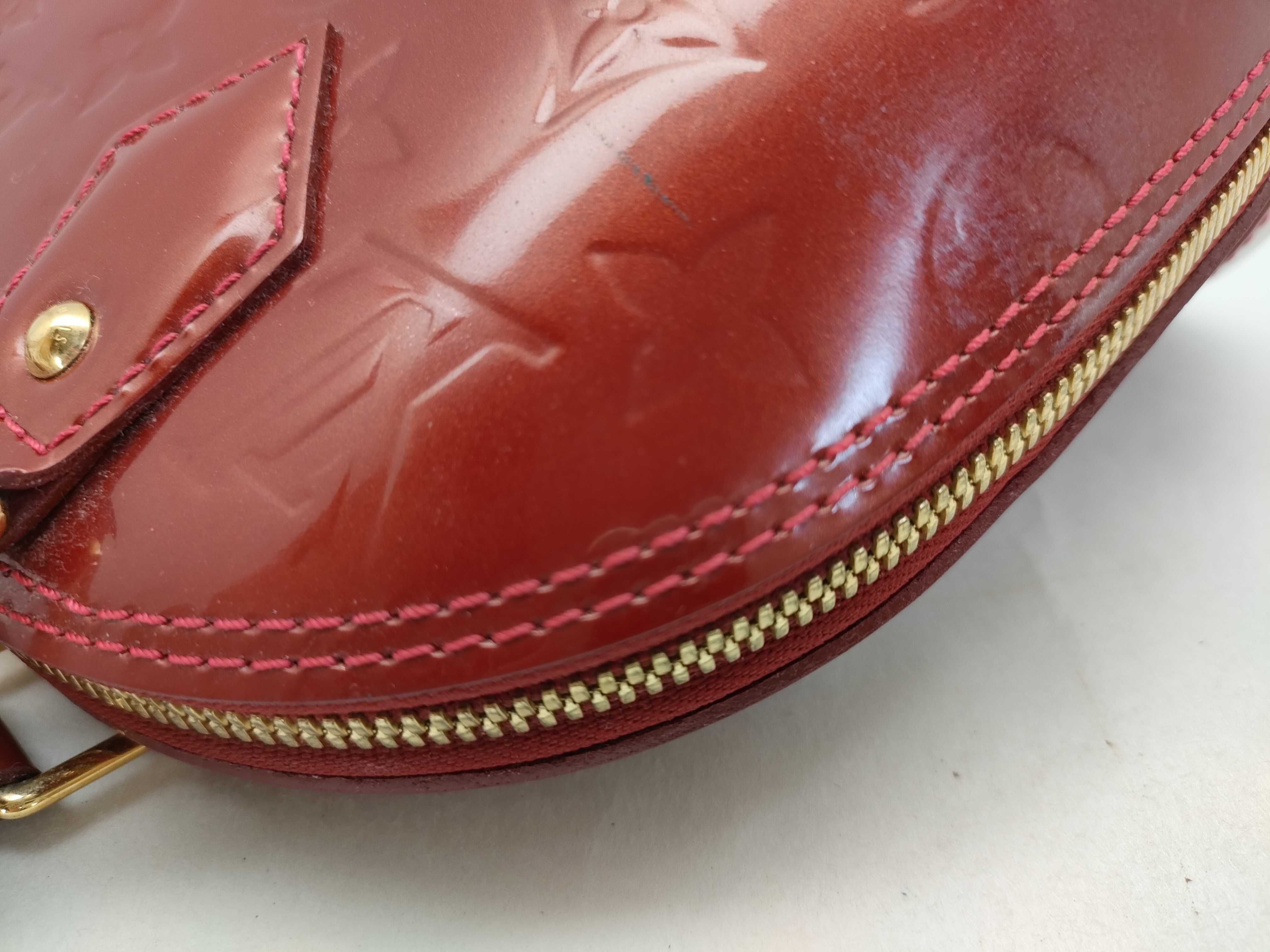 Vernis SG-LouisVuittonVernisAlmaBBM90174MI5113 Red Handbag — view 6
