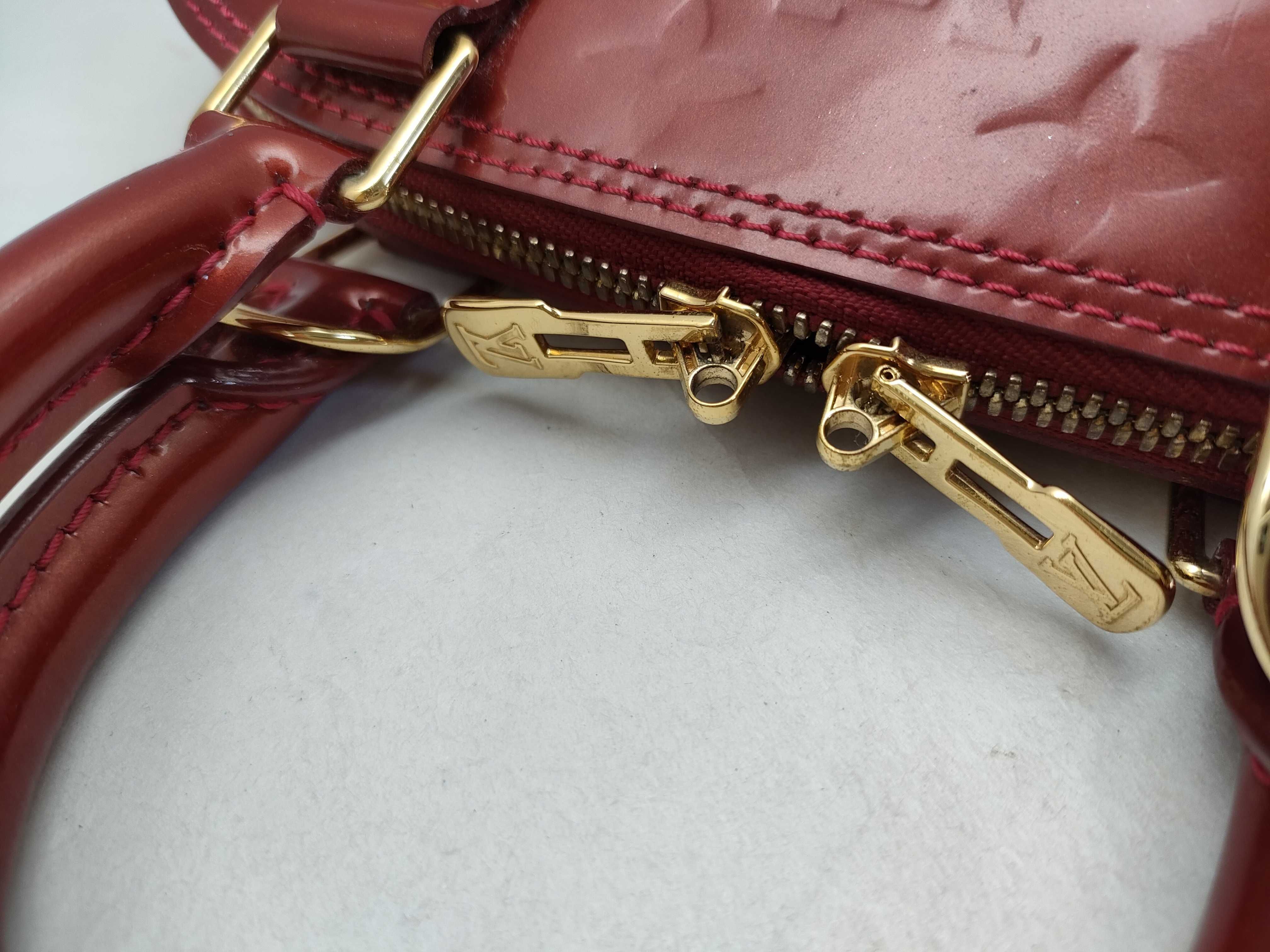 Vernis SG-LouisVuittonVernisAlmaBBM90174MI5113 Red Handbag — view 7