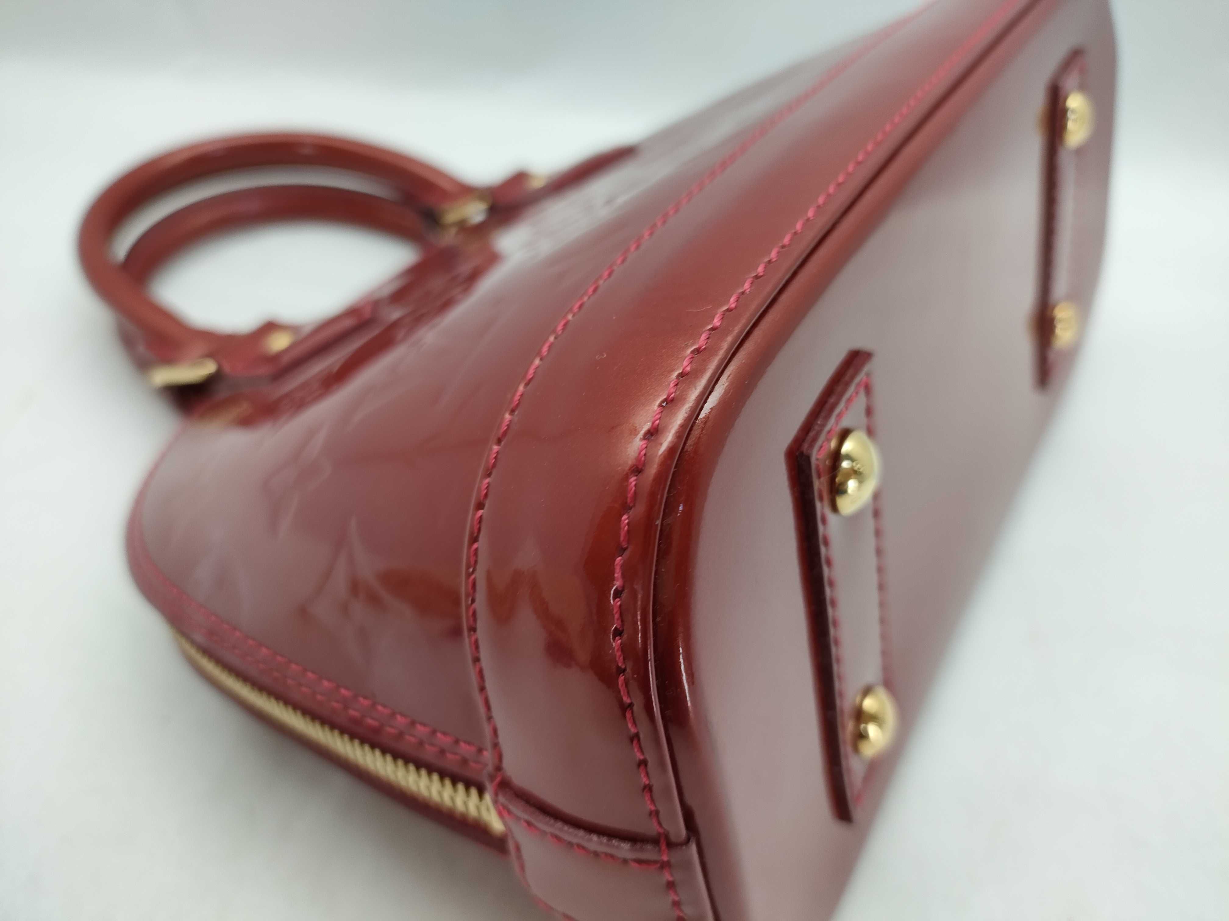 Vernis SG-LouisVuittonVernisAlmaBBM90174MI5113 Red Handbag — view 8