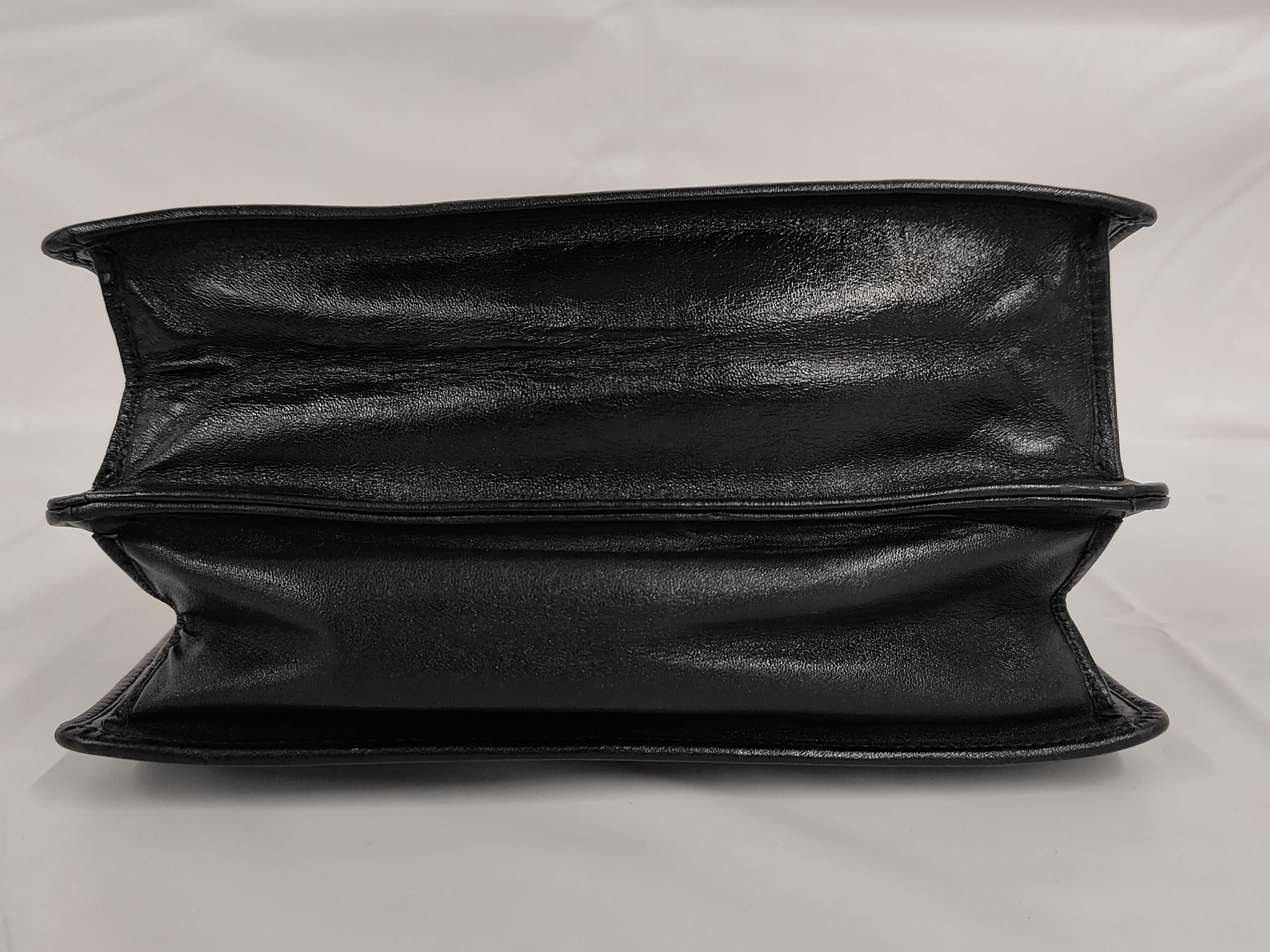 Leather Shoulder Bag, Black - Shoulder Bag — view 3