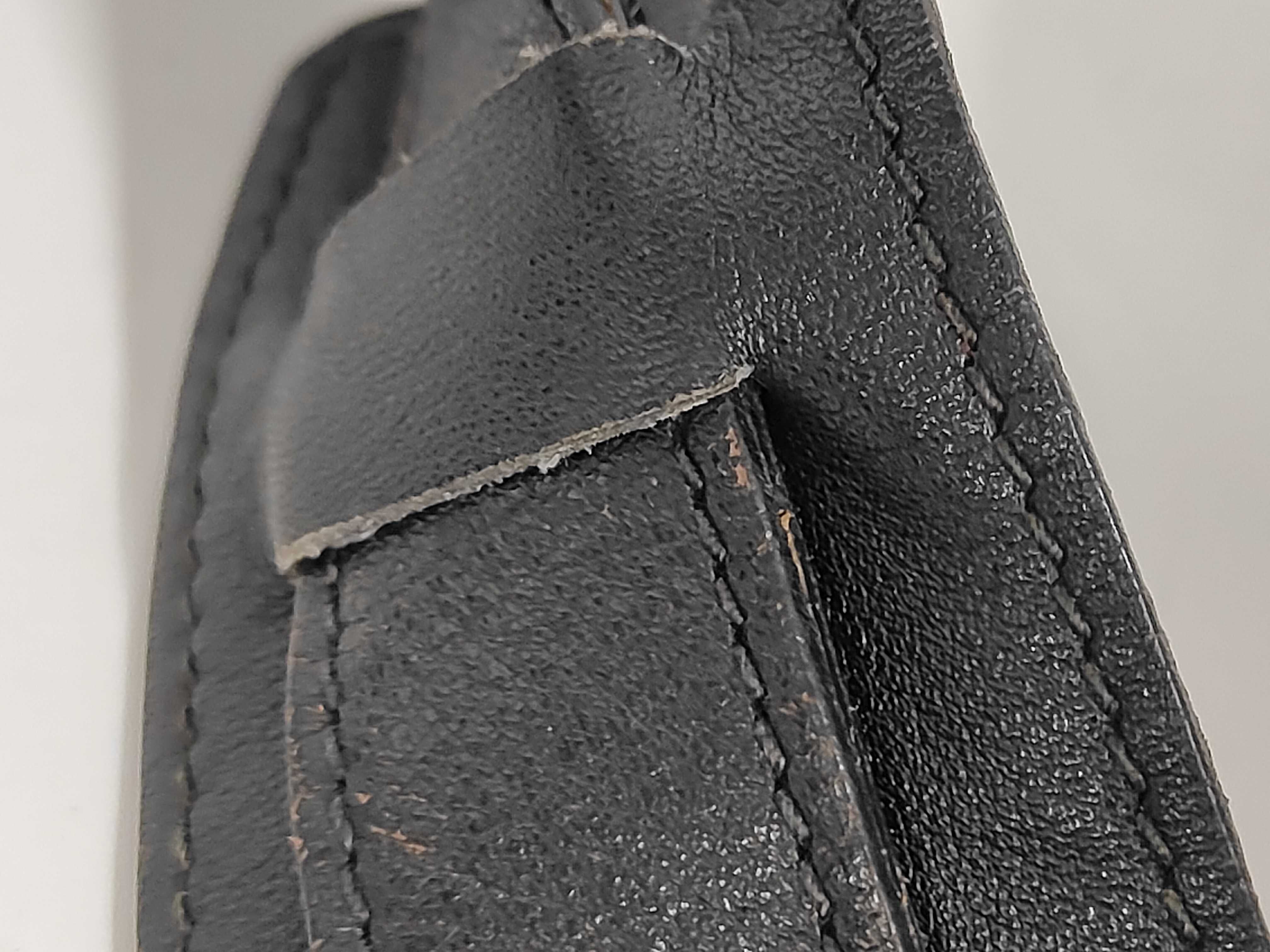 Leather Shoulder Bag, Black - Shoulder Bag — view 7