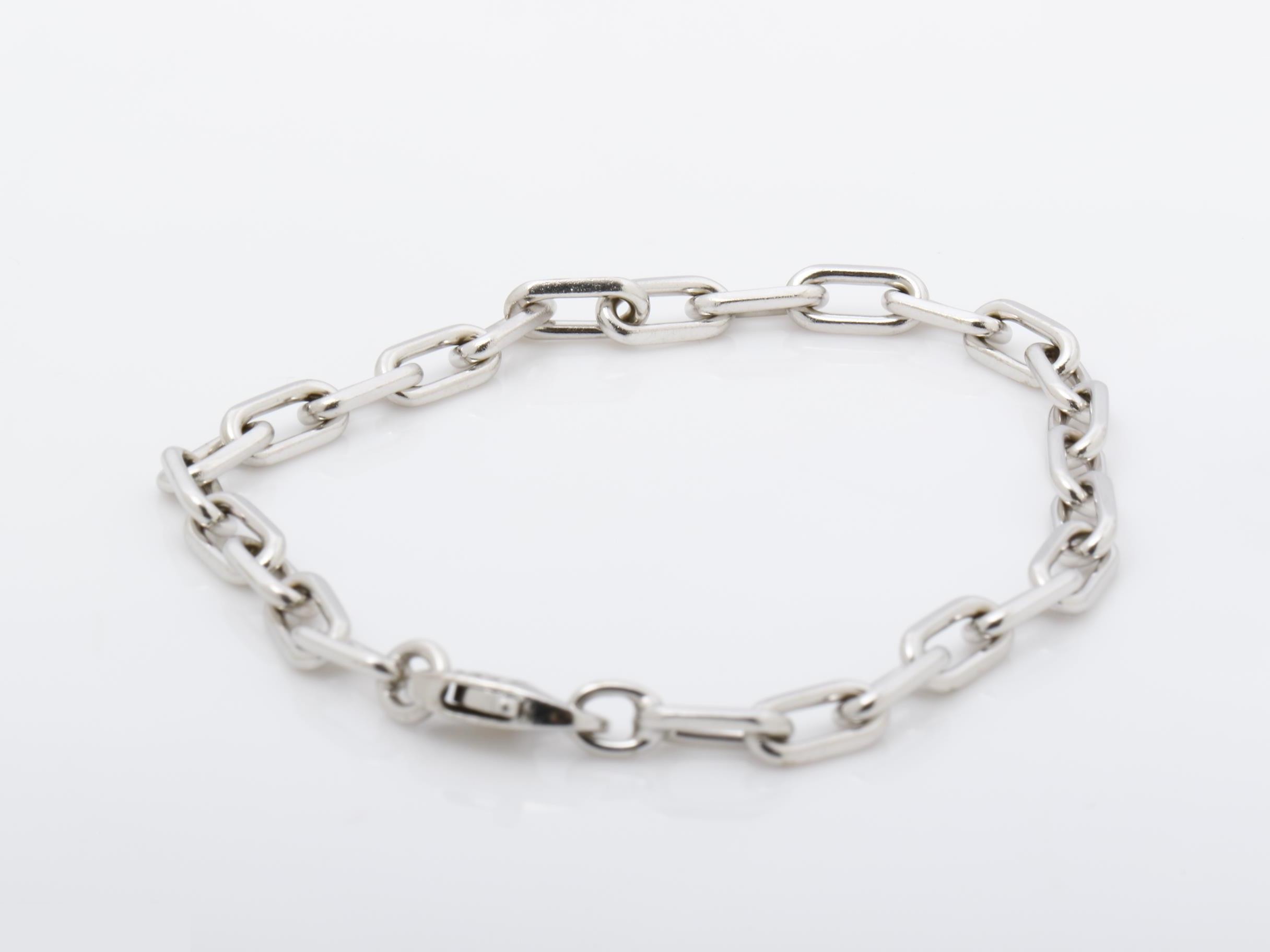 750WG Spartacus bracelet, 14.0g, wrist circumference approximately 17.5cm — view 4