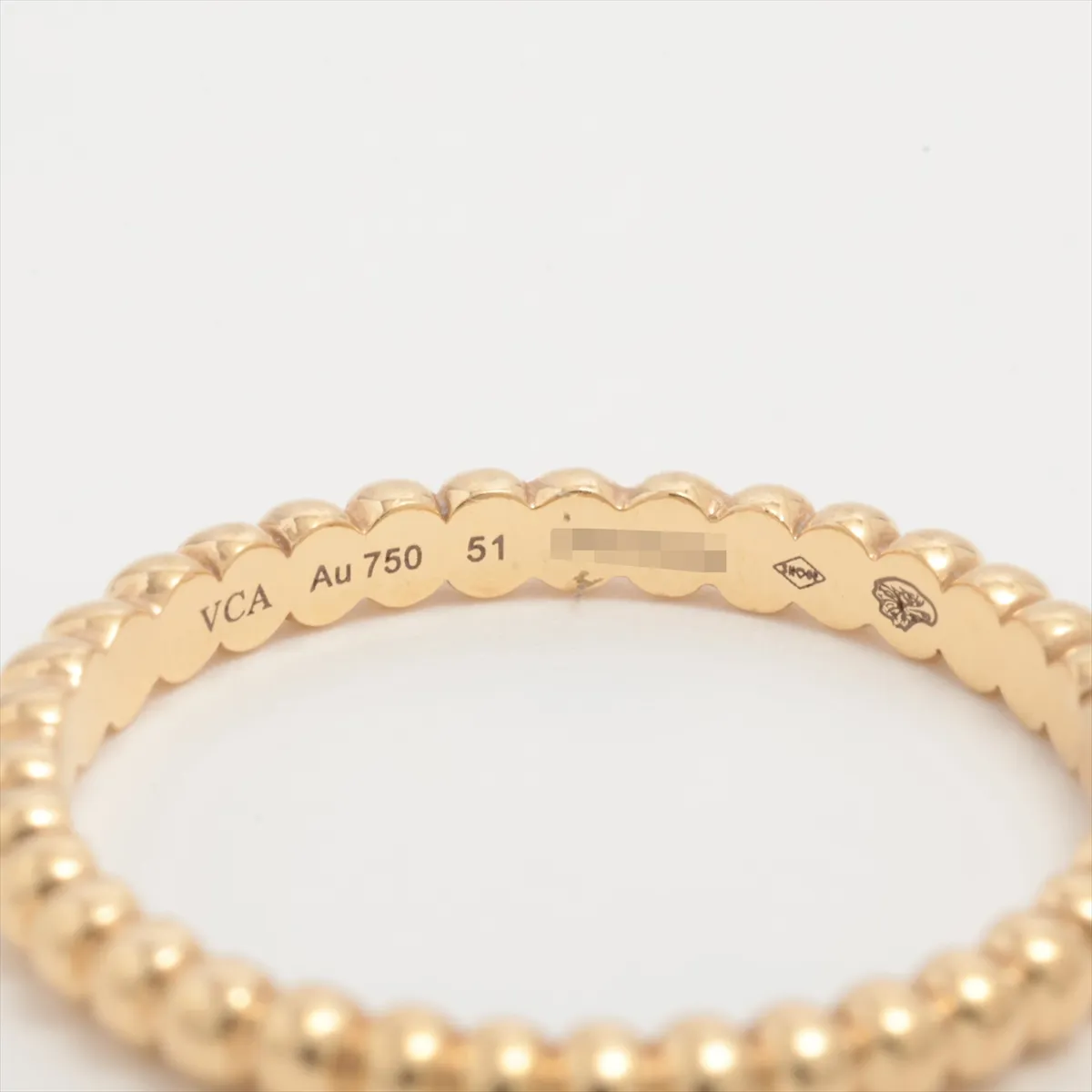 Perlee Ring 750 (Yellow Gold) 2.0g Size 51 JP549204 (Dents) VCARPJMG51 — view 3