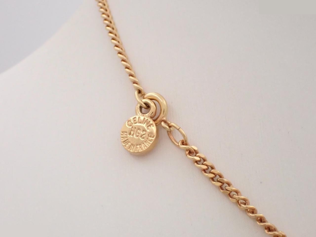 Triomphe necklace, gold, chain approximately 40cm — view 2