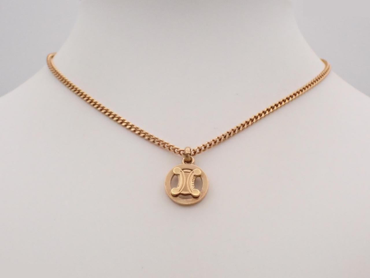 Triomphe necklace, gold, chain approximately 40cm — view 3