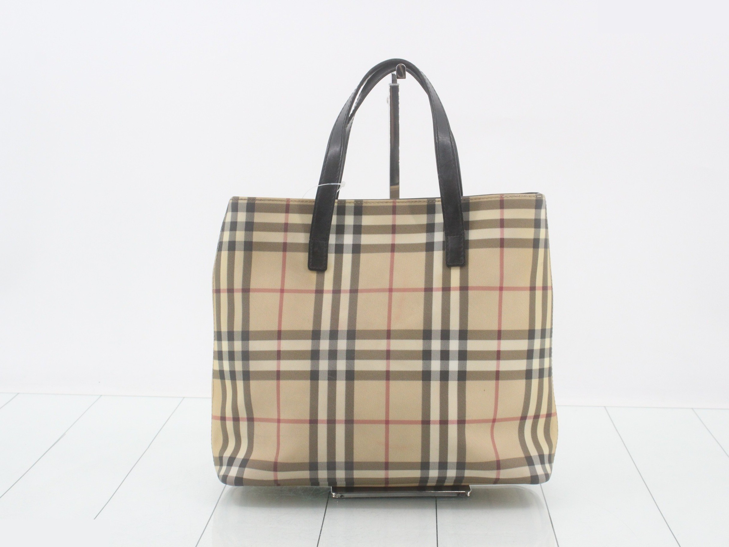 Nova Check Tote Bag — view 2