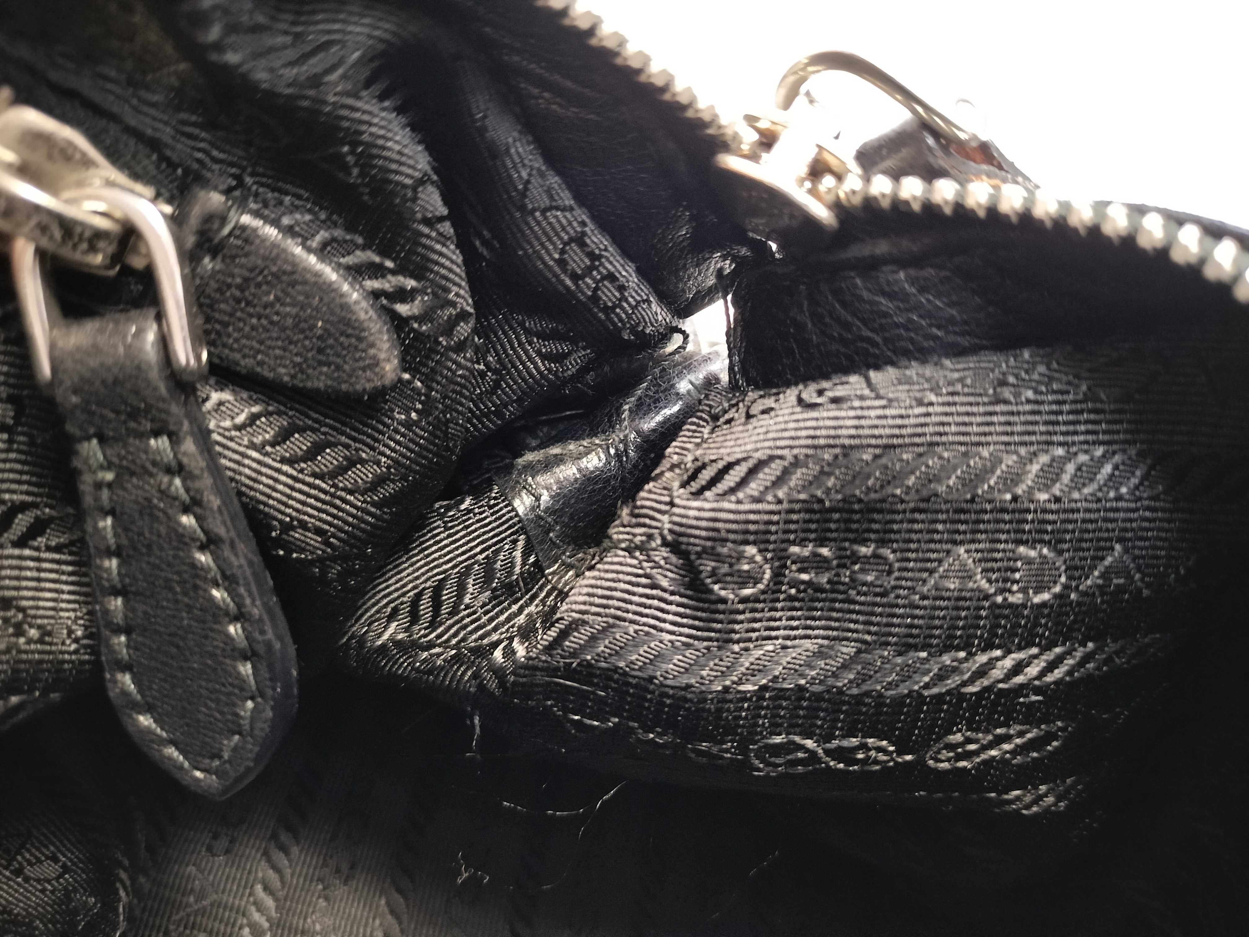 Leather Black Tote Bag — view 12