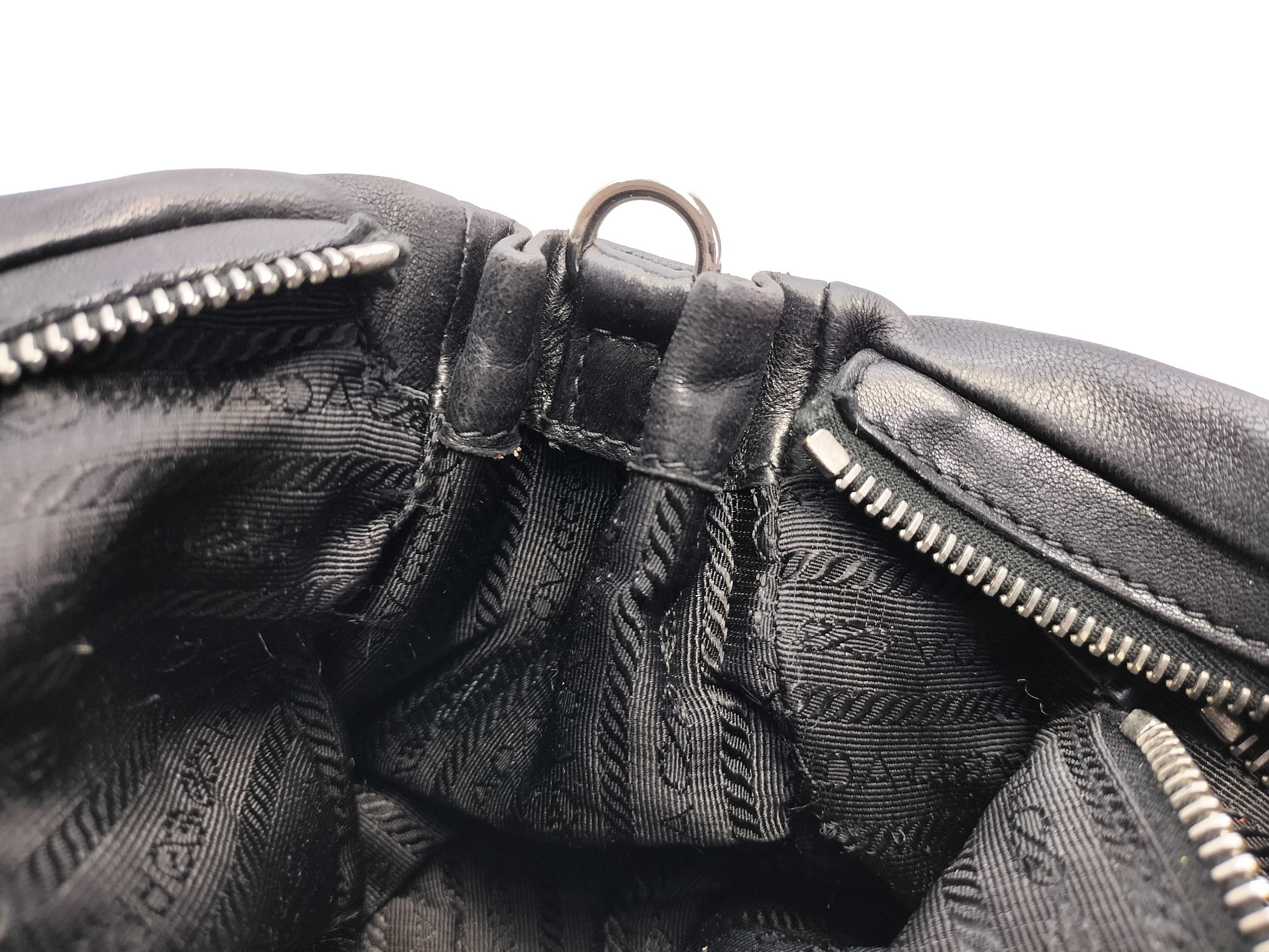 Leather Black Tote Bag — view 13