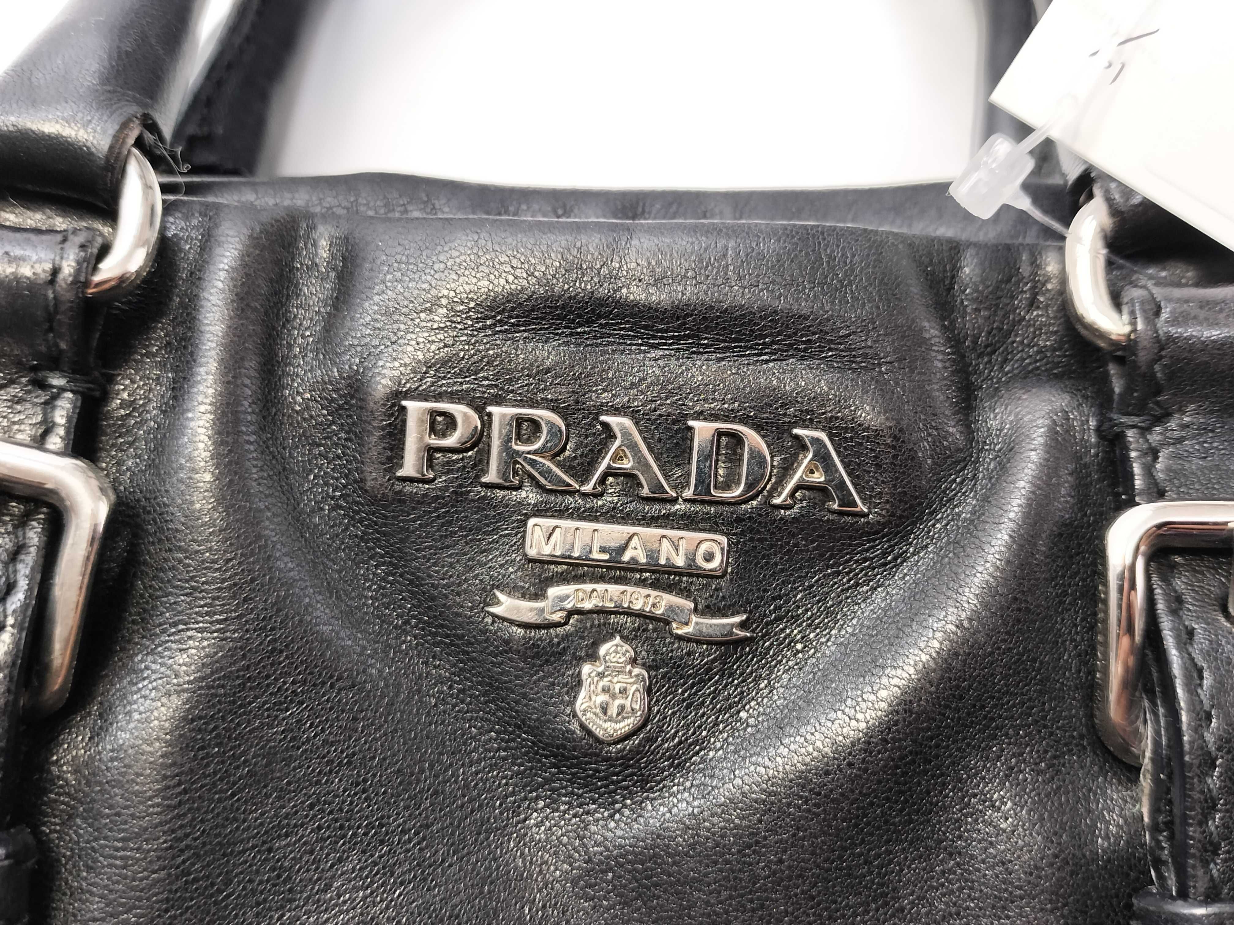 Leather Black Tote Bag — view 15