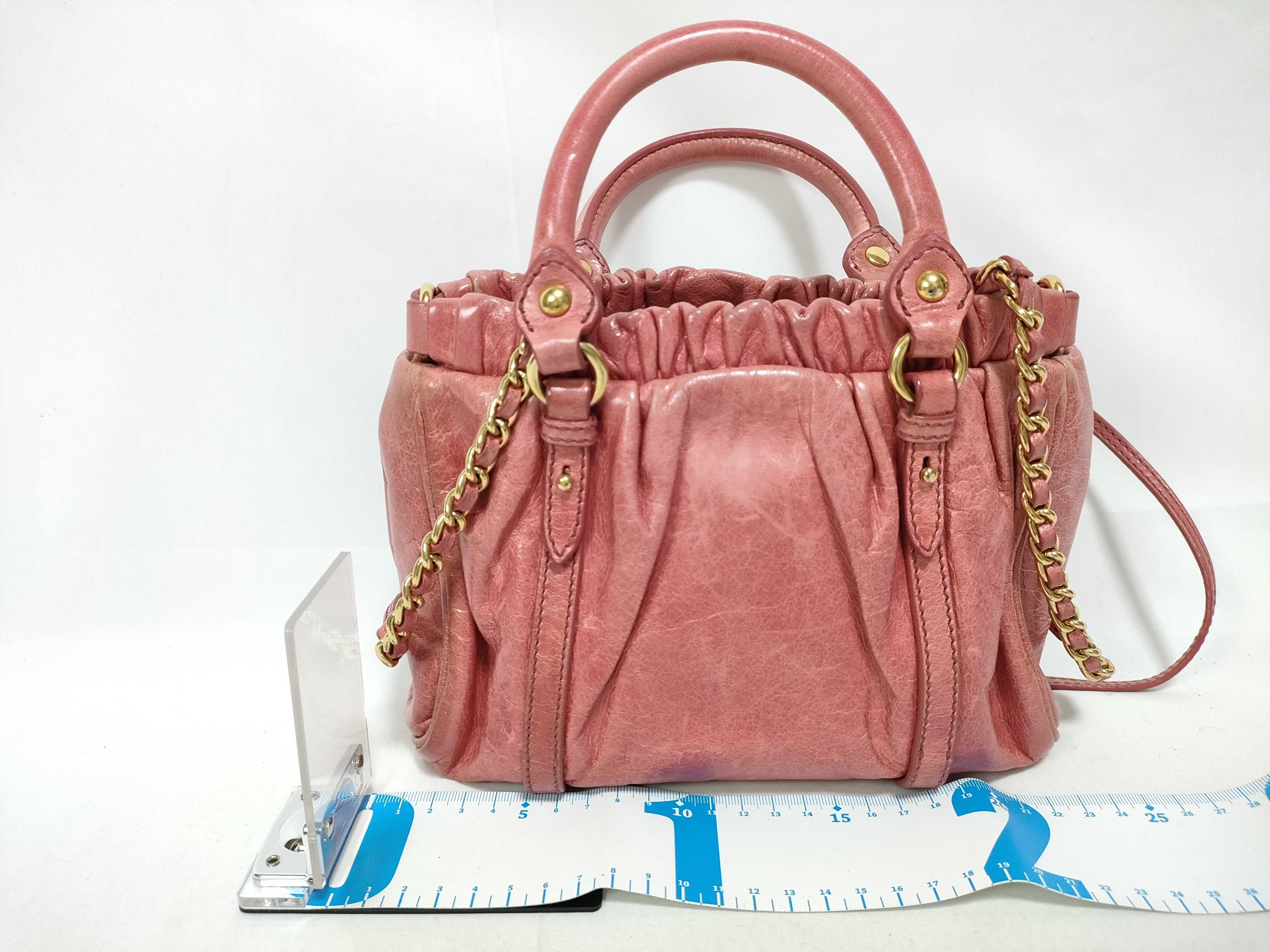 Vitello Luxe Handbag, 2-way Shoulder Bag, Gathered Handbag — view 2