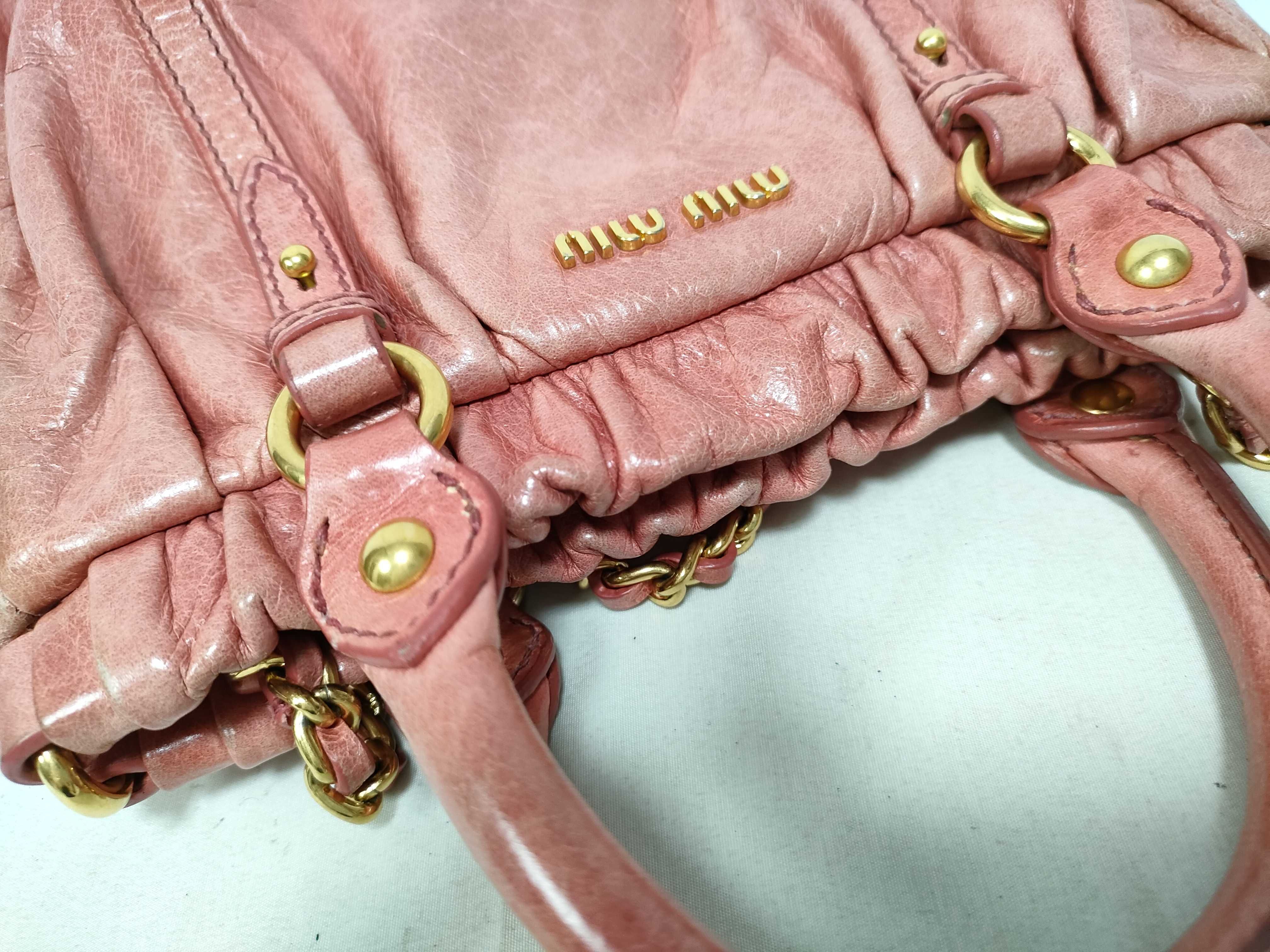 Vitello Luxe Handbag, 2-way Shoulder Bag, Gathered Handbag — view 11