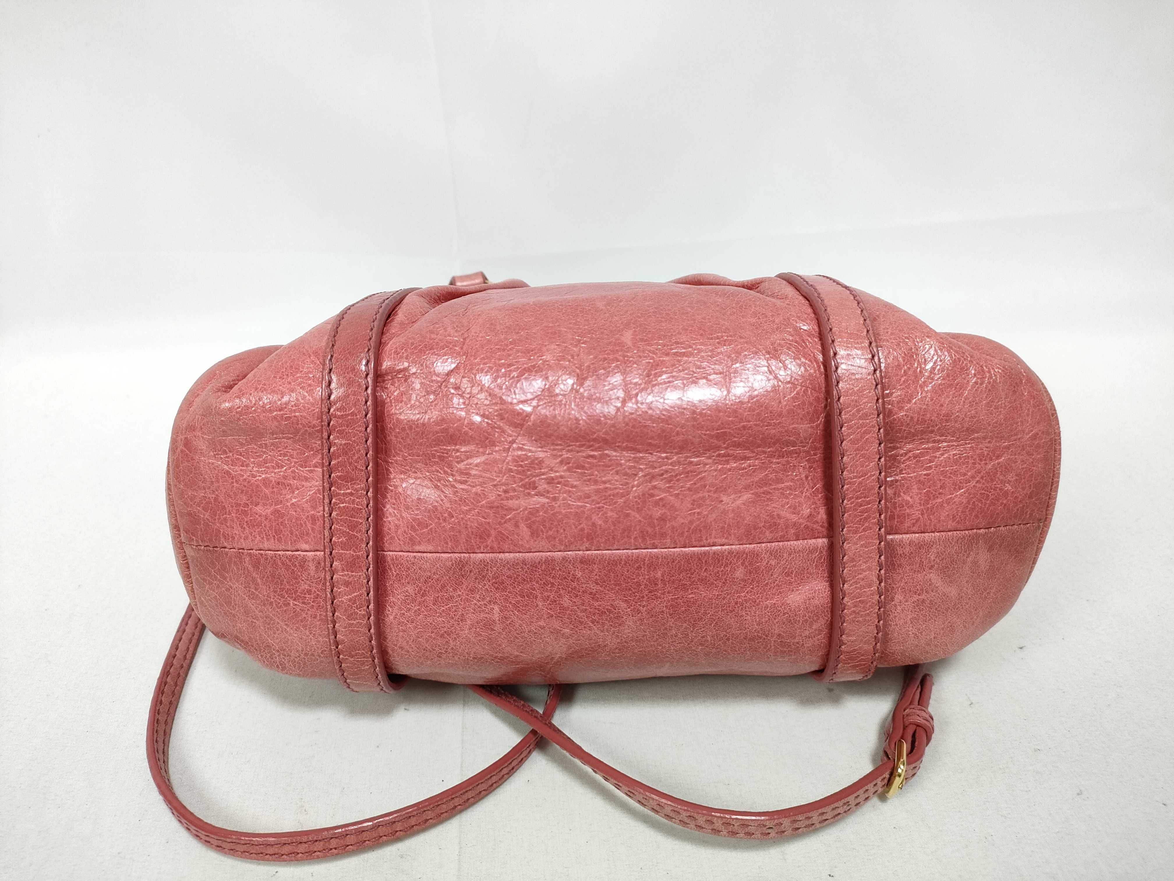 Vitello Luxe Handbag, 2-way Shoulder Bag, Gathered Handbag — view 3