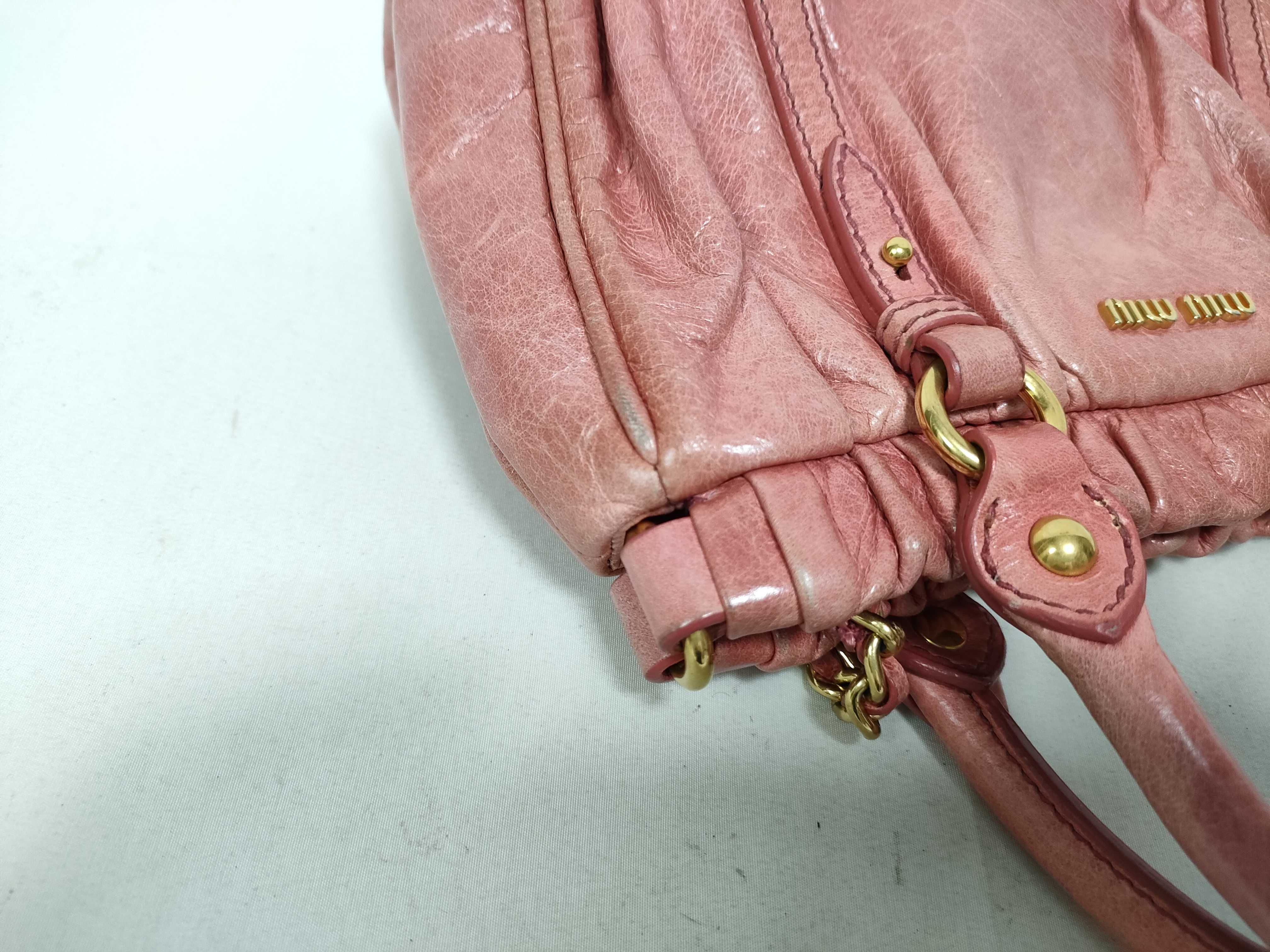 Vitello Luxe Handbag, 2-way Shoulder Bag, Gathered Handbag — view 10