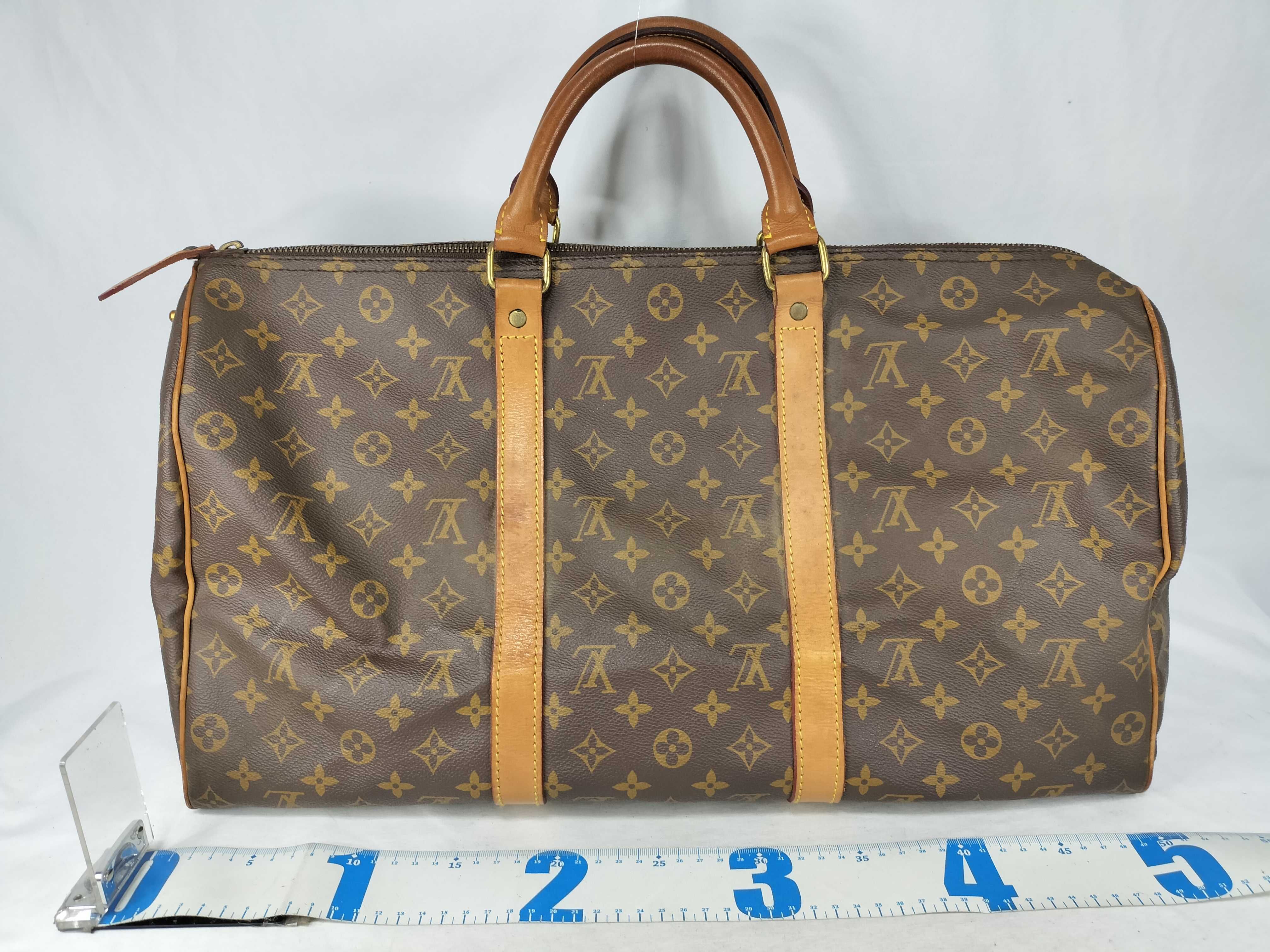 Monogram Louis Vuitton Monogram Old Keepall M41426 Boston Bag — view 2