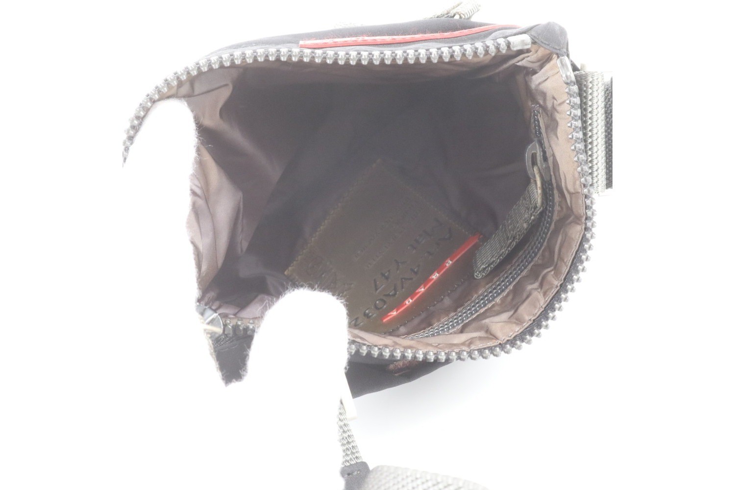 Sports 4VA032 Leather Nylon Shoulder Bag Crossbody Bag — view 7