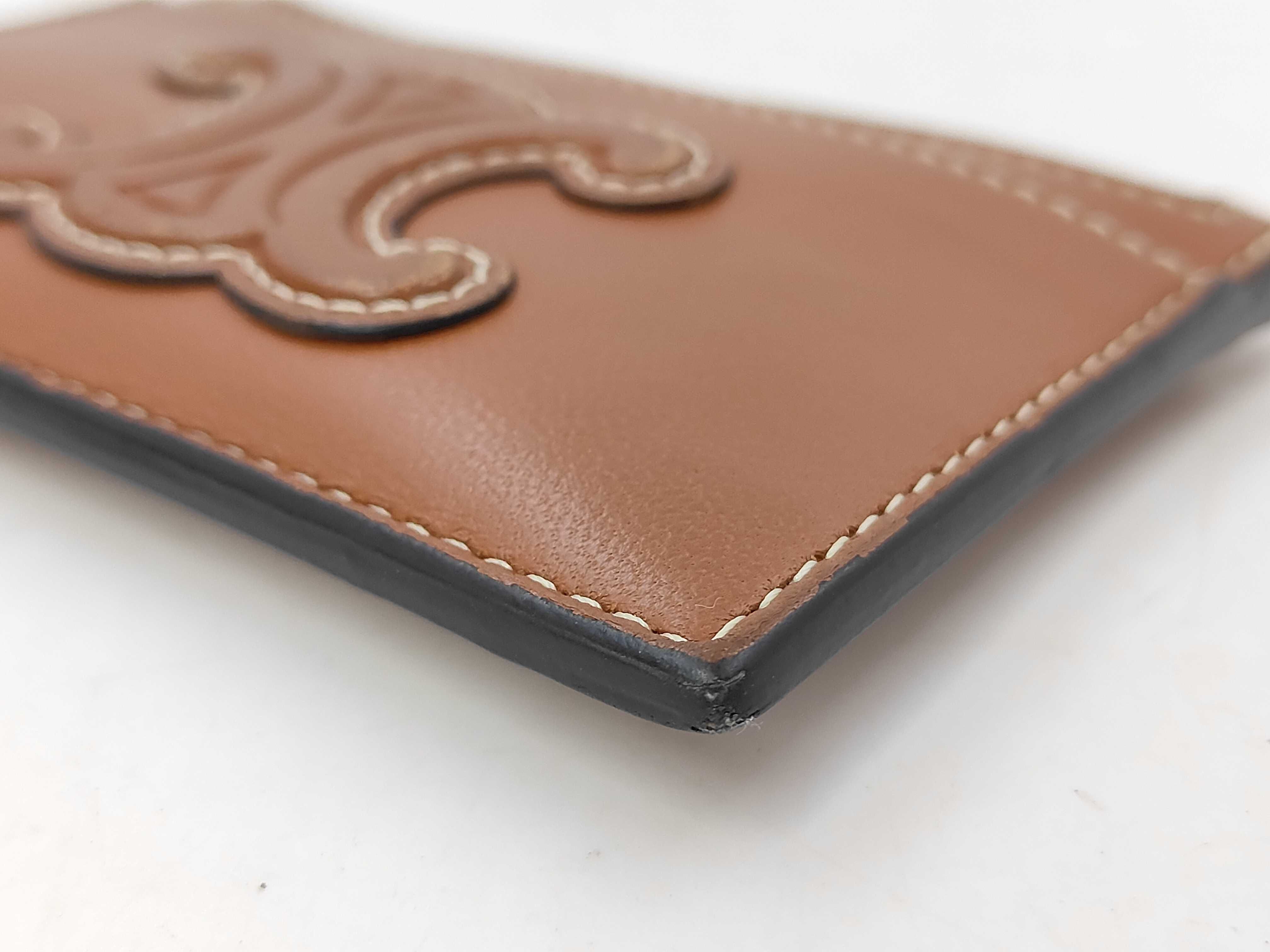 Card Holder Cuile Triomphe Brown Coin Case — view 3