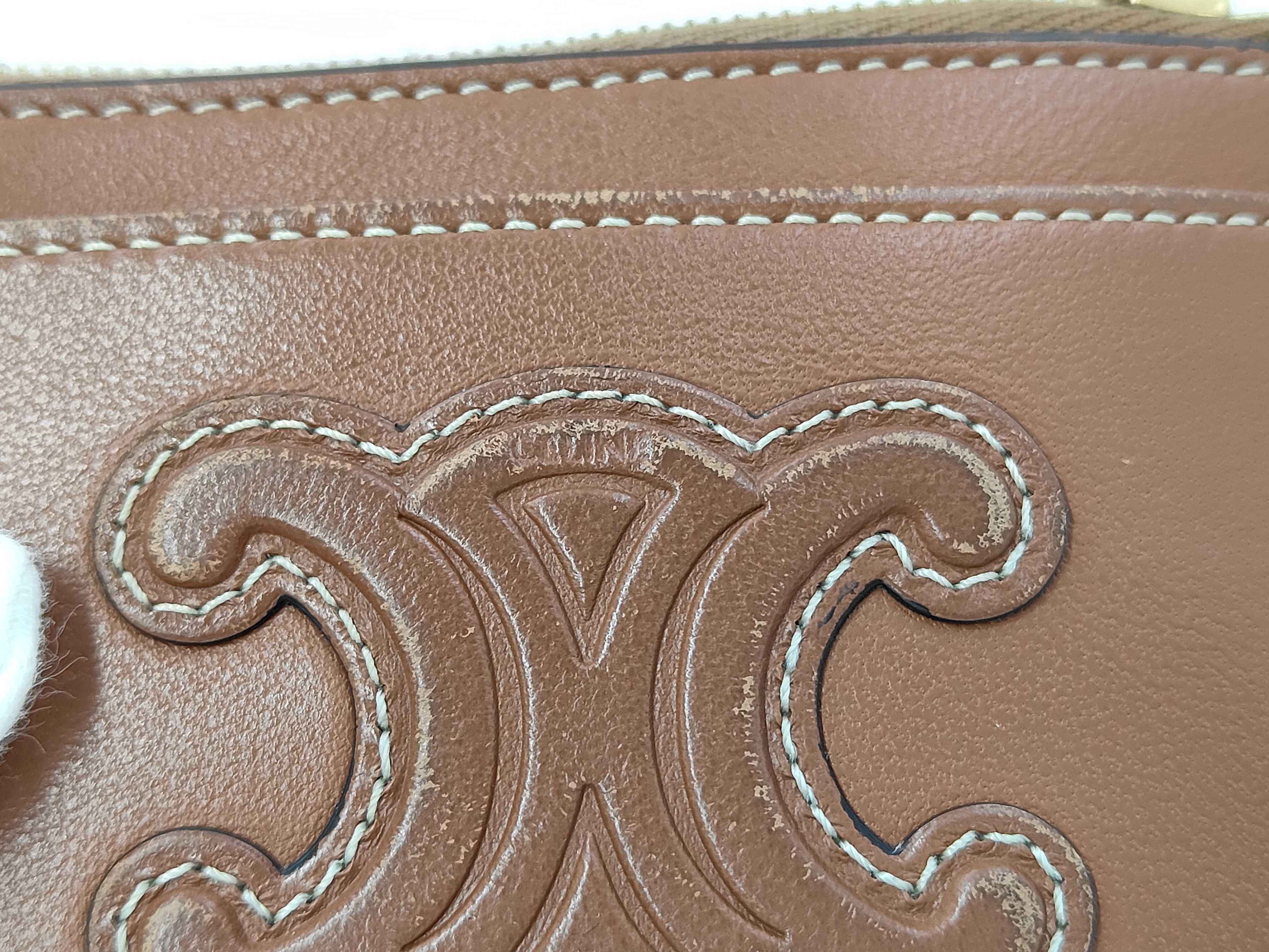 Card Holder Cuile Triomphe Brown Coin Case — view 9