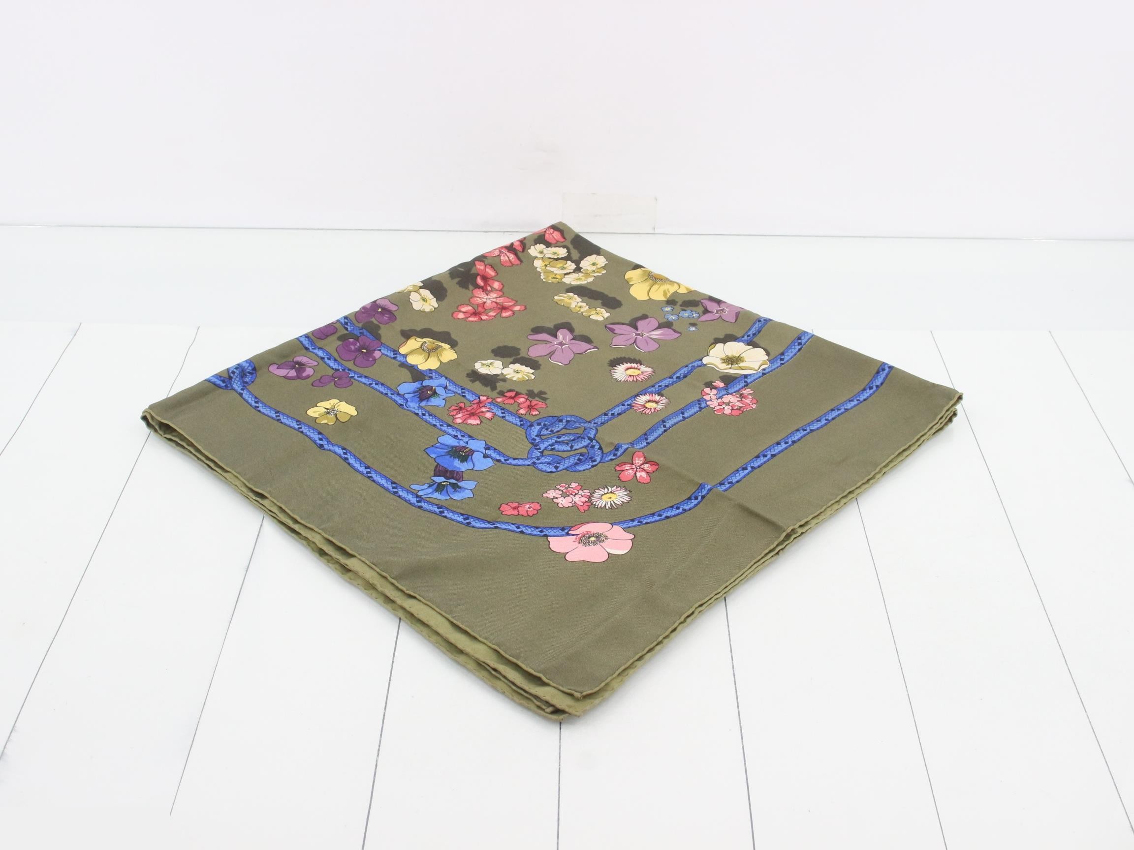 Carre 90 Silk Scarf — view 2