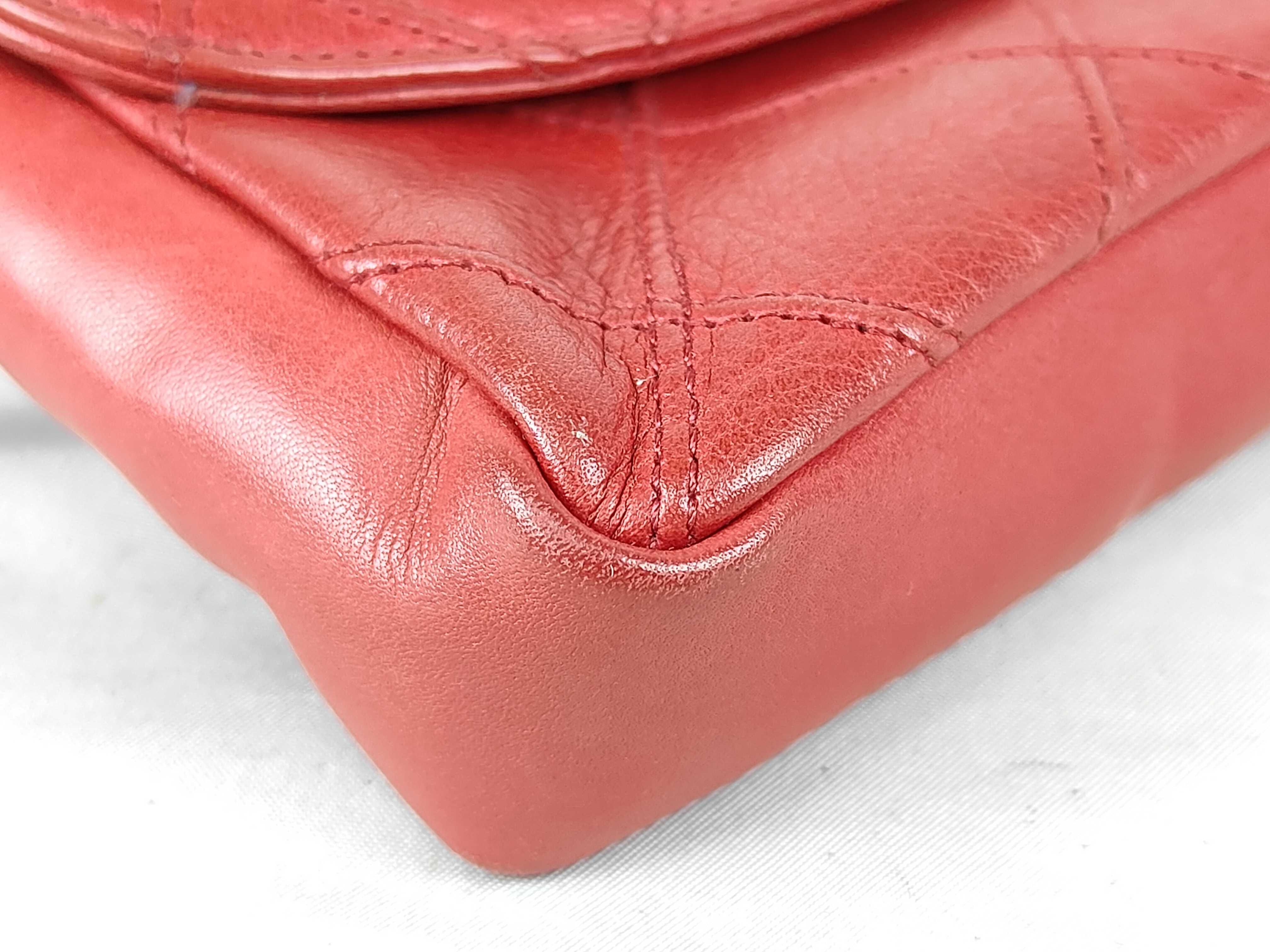 Lambskin Waist Pouch, Red Waist Bag — view 6