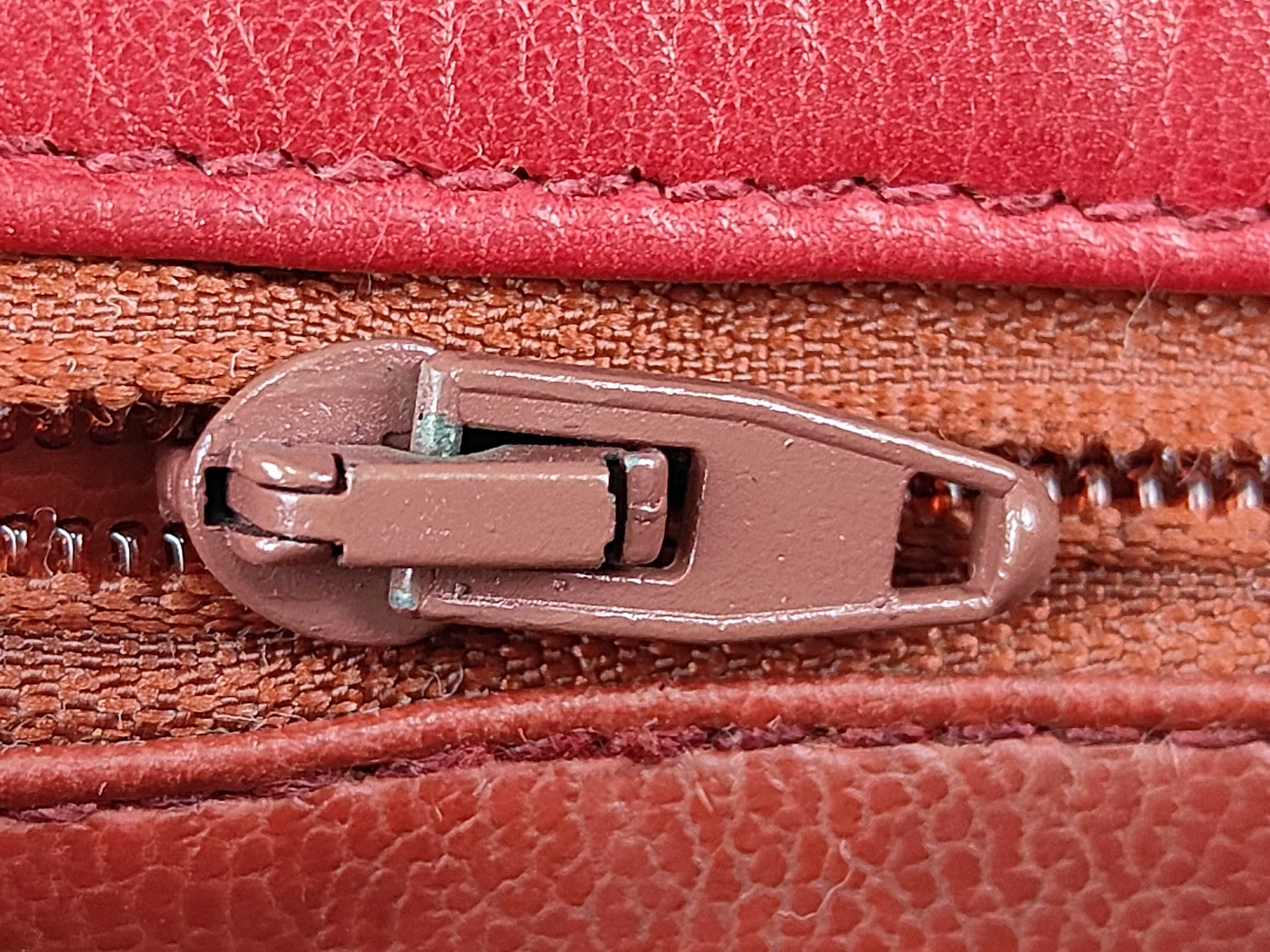 Lambskin Waist Pouch, Red Waist Bag — view 10
