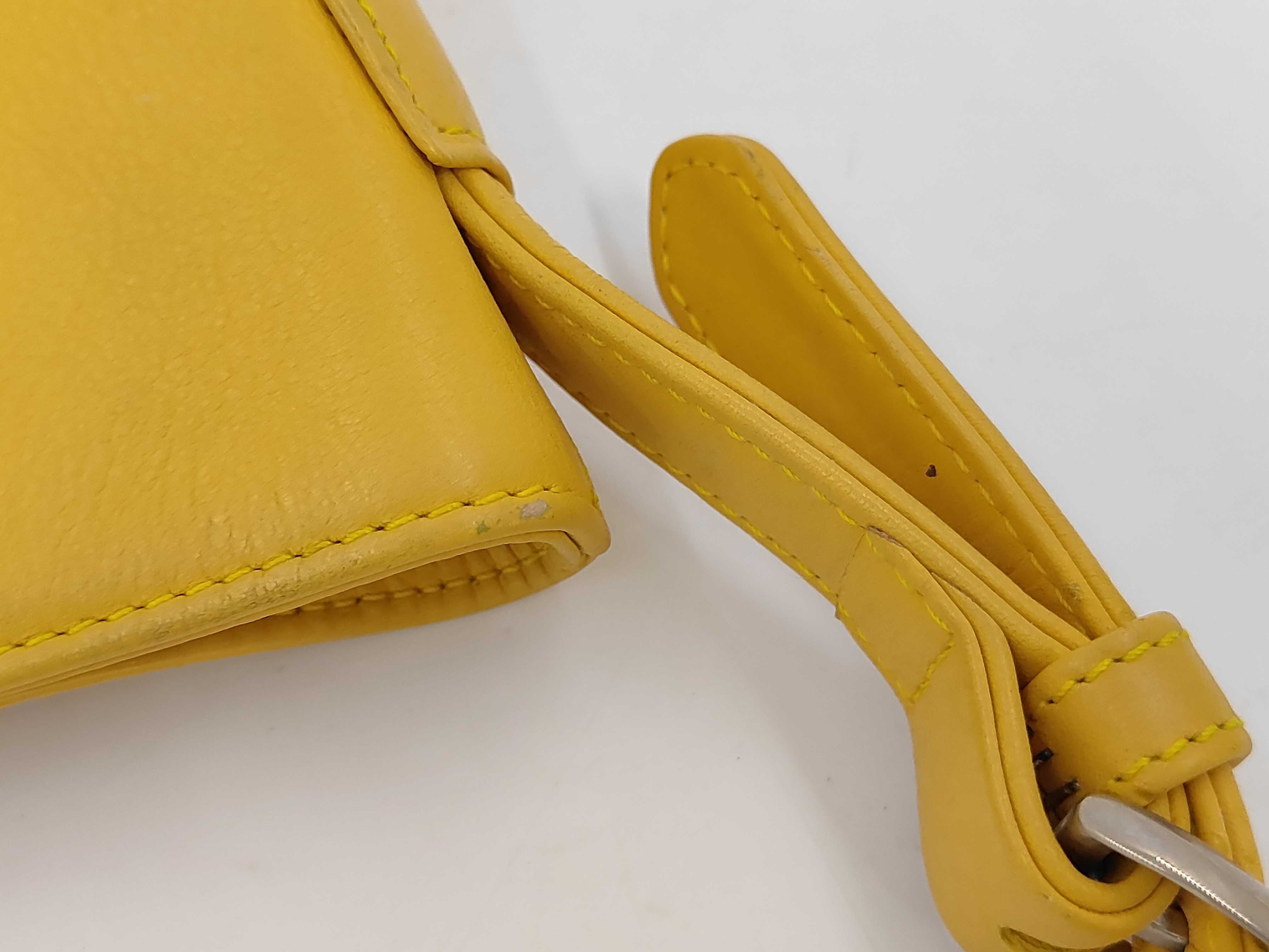 Handbag One Shoulder Leather Yellow Shoulder Bag — view 5