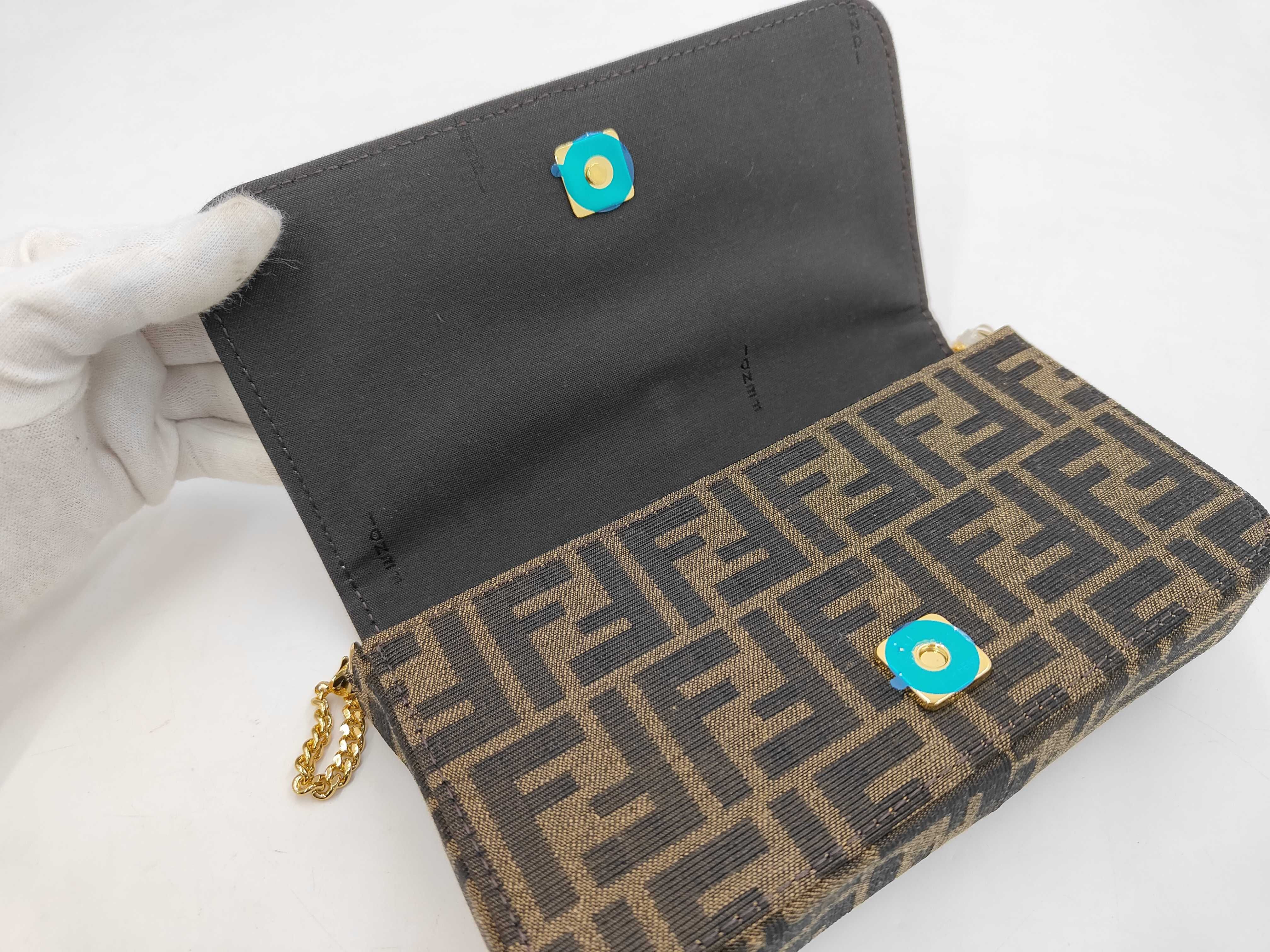 Zucca pattern chain wallet 8BS076 shoulder bag — view 8