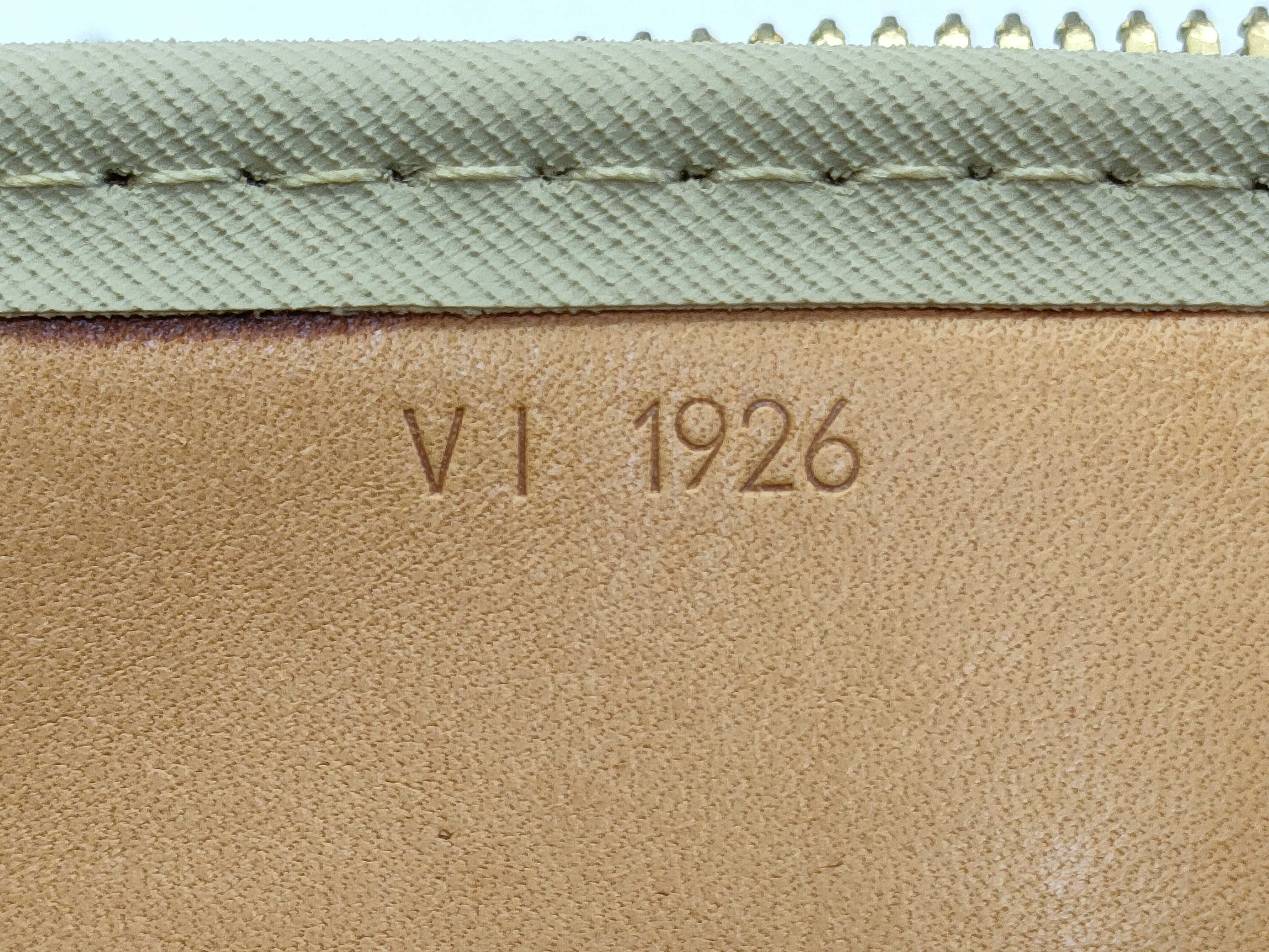 Monogram Louis Vuitton Monogram Alizé en Poche M41393 VI1926 Brown Boston Bag — view 13