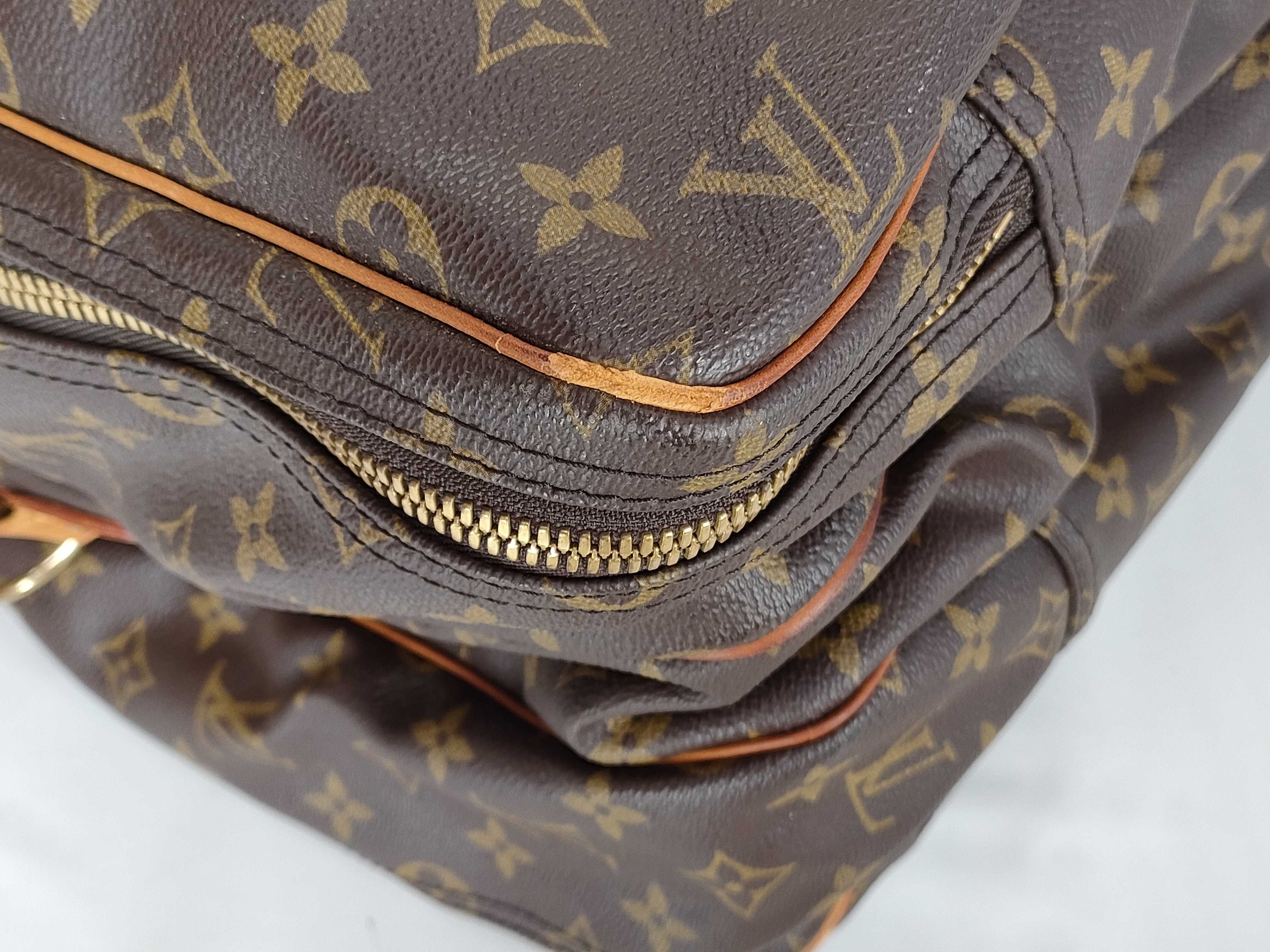 Monogram Louis Vuitton Monogram Alizé en Poche M41393 VI1926 Brown Boston Bag — view 7