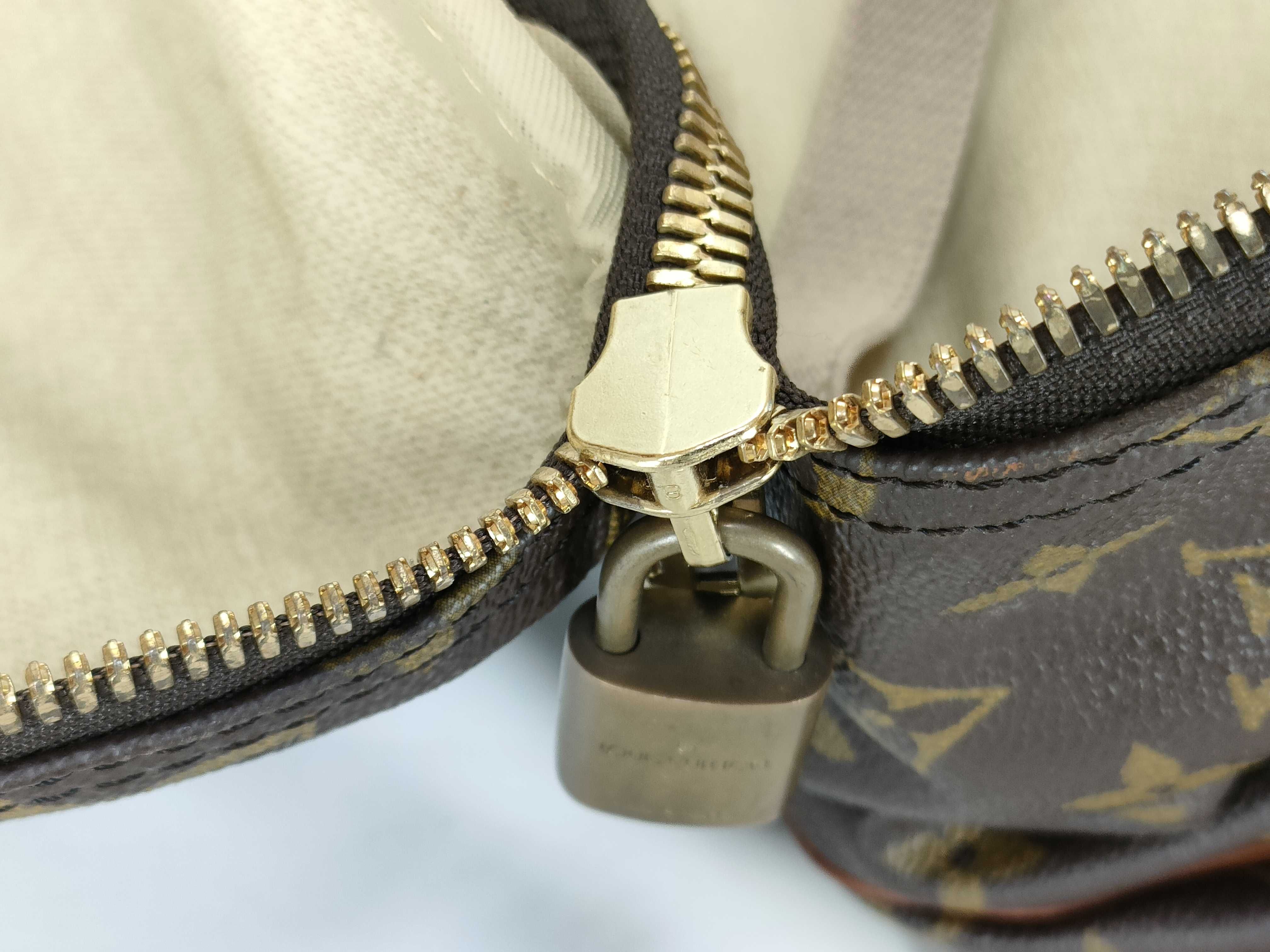 Monogram Louis Vuitton Monogram Alizé en Poche M41393 VI1926 Brown Boston Bag — view 9