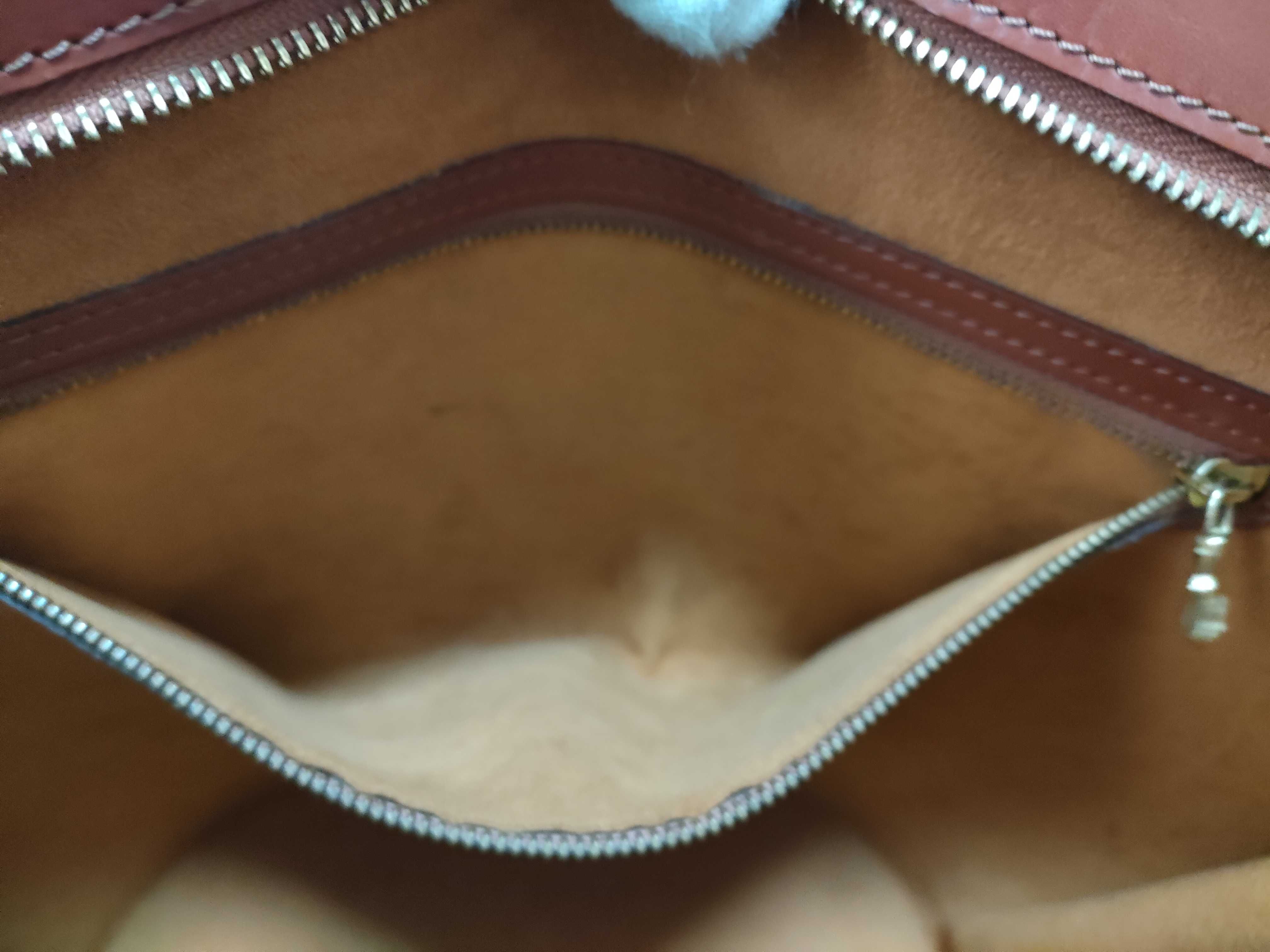 Epi Saint Jacques Brown Shoulder Bag M52267 — view 11