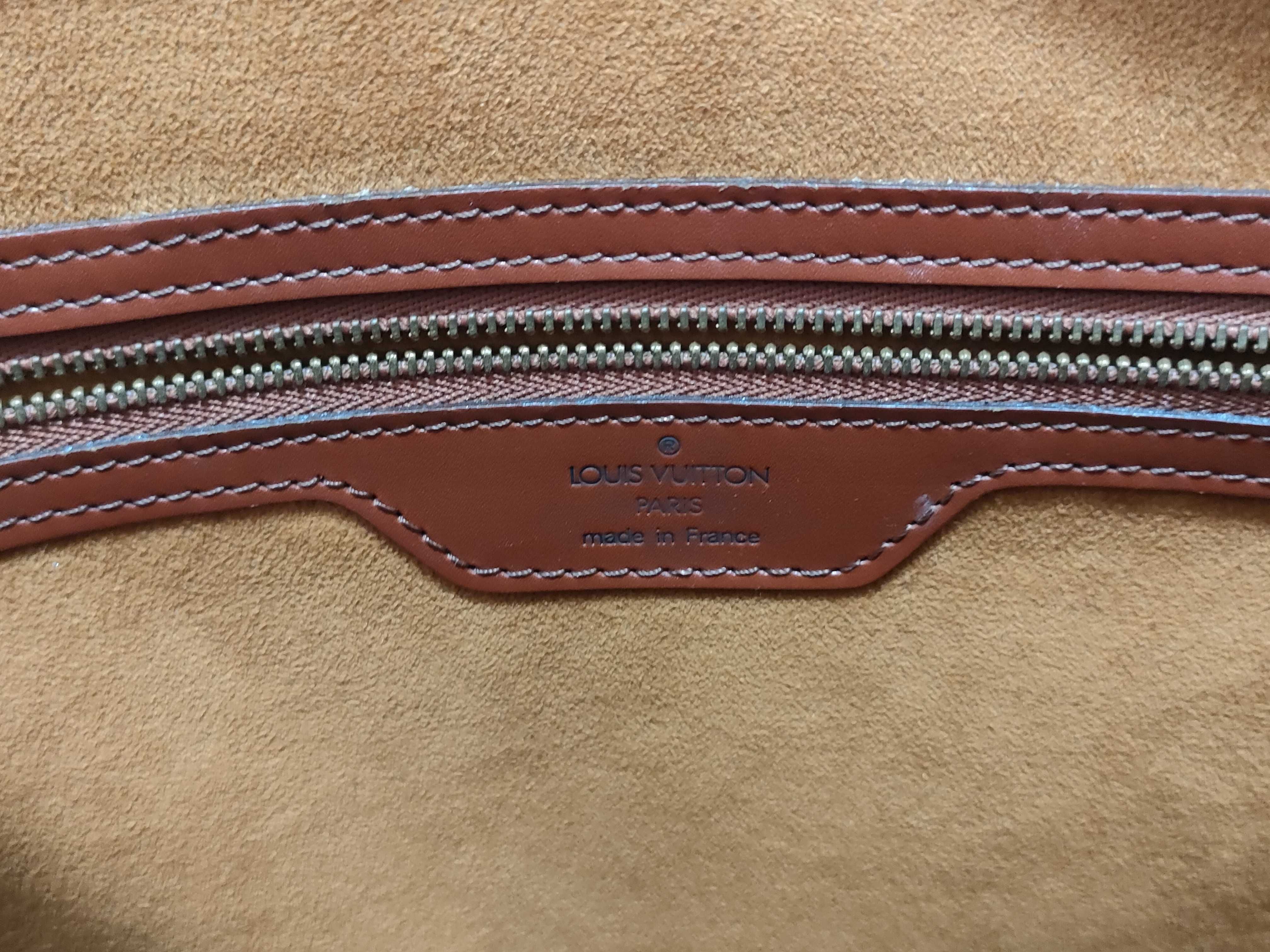 Epi Saint Jacques Brown Shoulder Bag M52267 — view 12