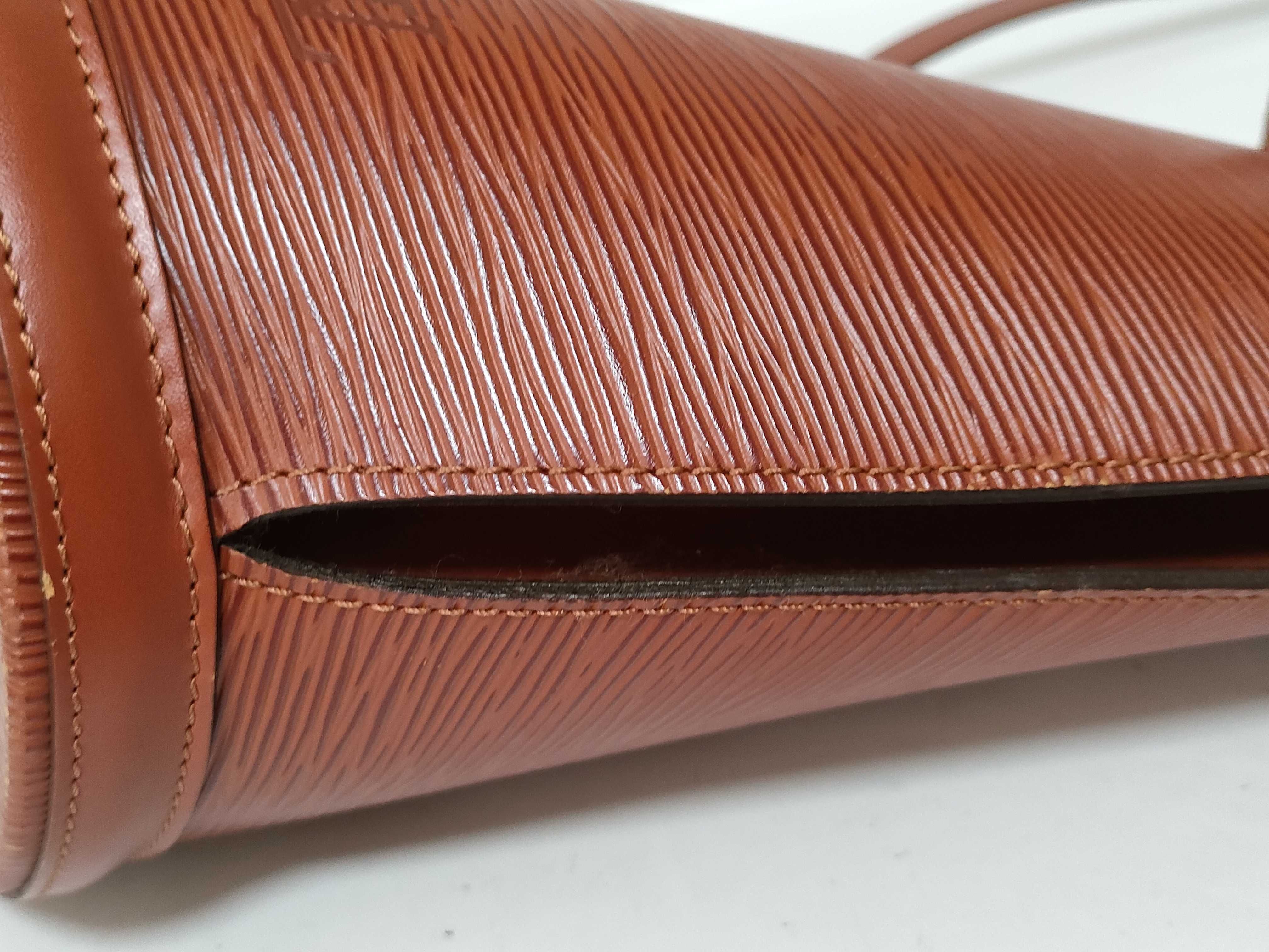Epi Saint Jacques Brown Shoulder Bag M52267 — view 14