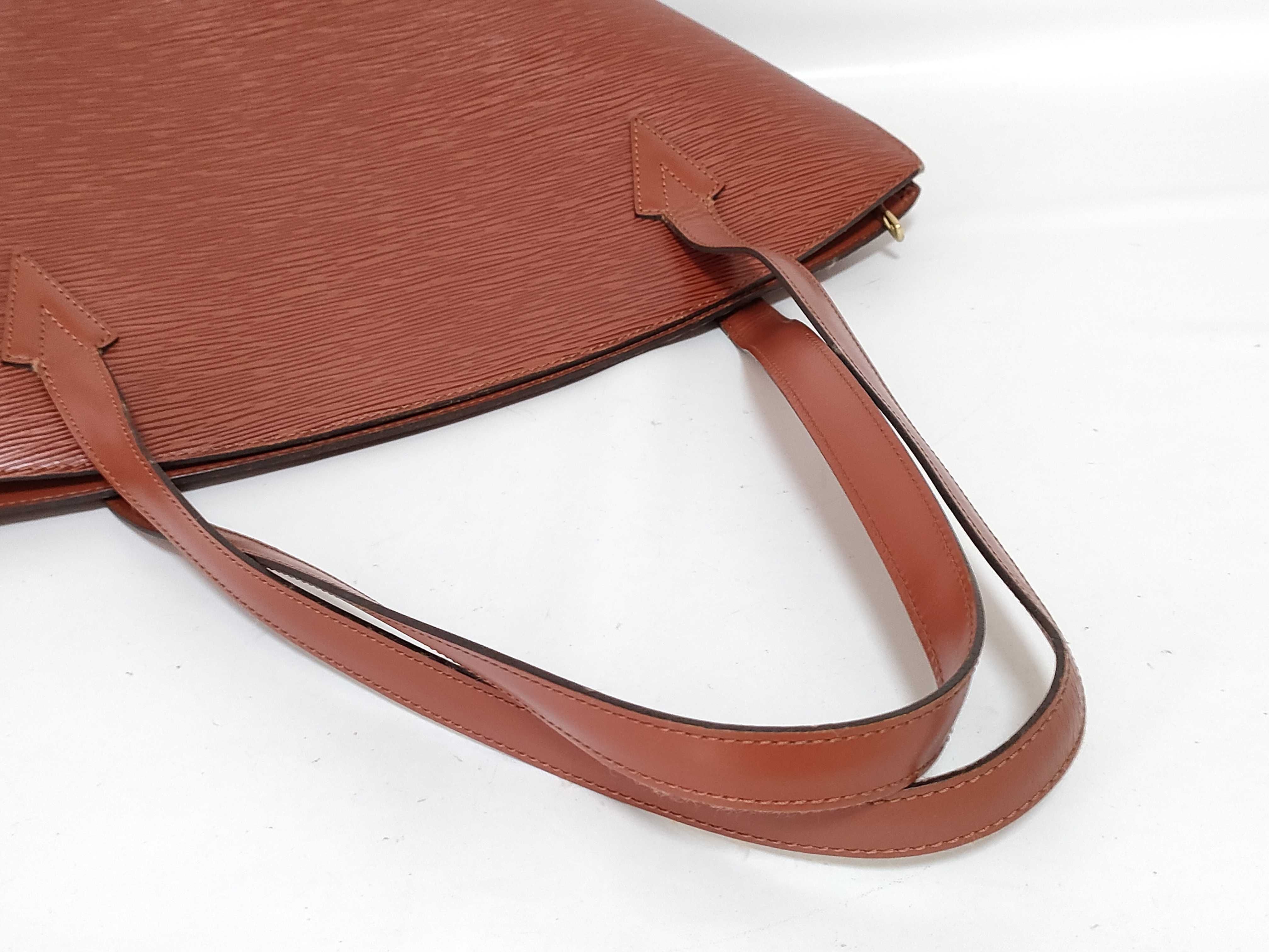 Epi Saint Jacques Brown Shoulder Bag M52267 — view 3