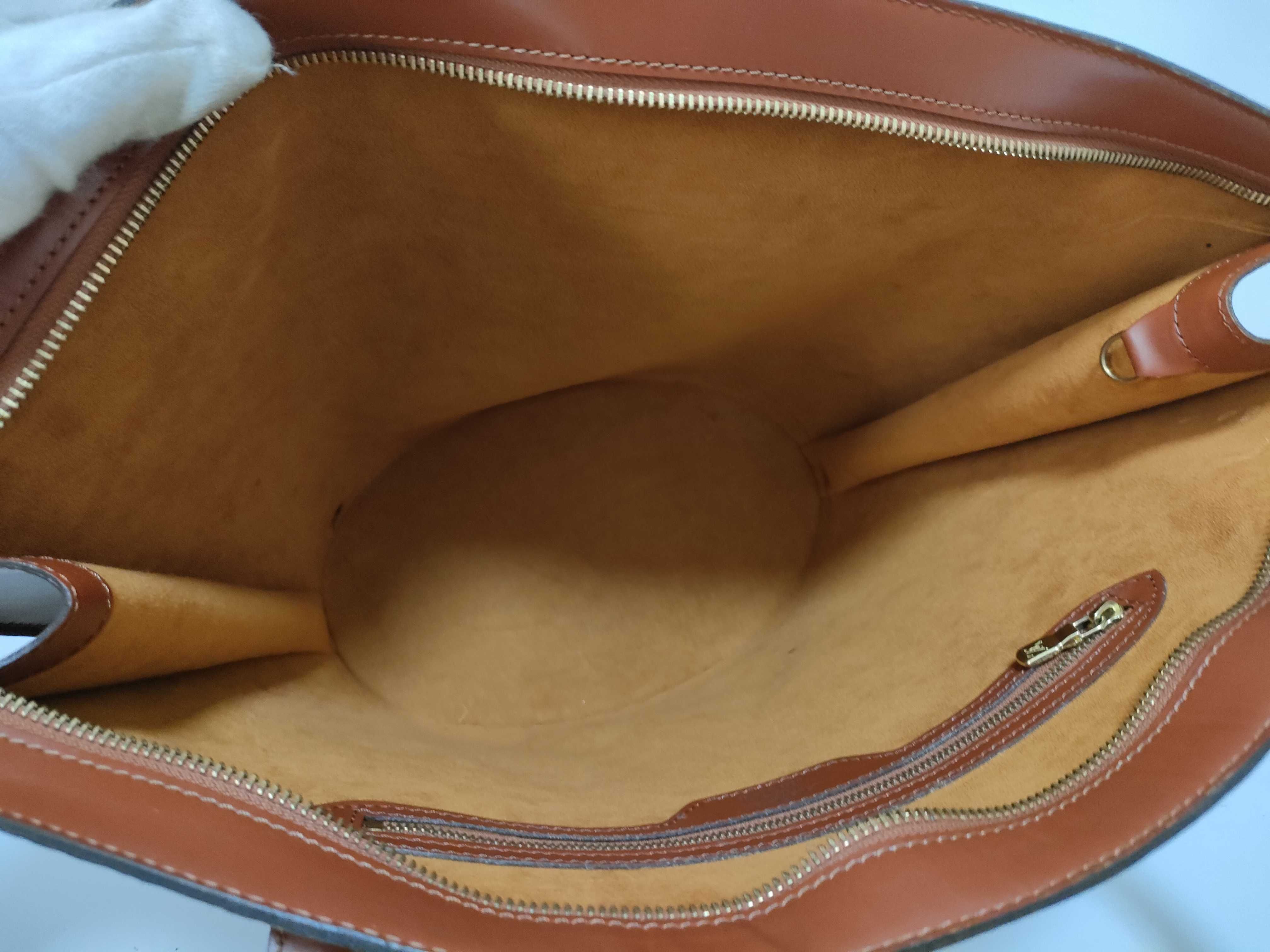 Epi Saint Jacques Brown Shoulder Bag M52267 — view 10