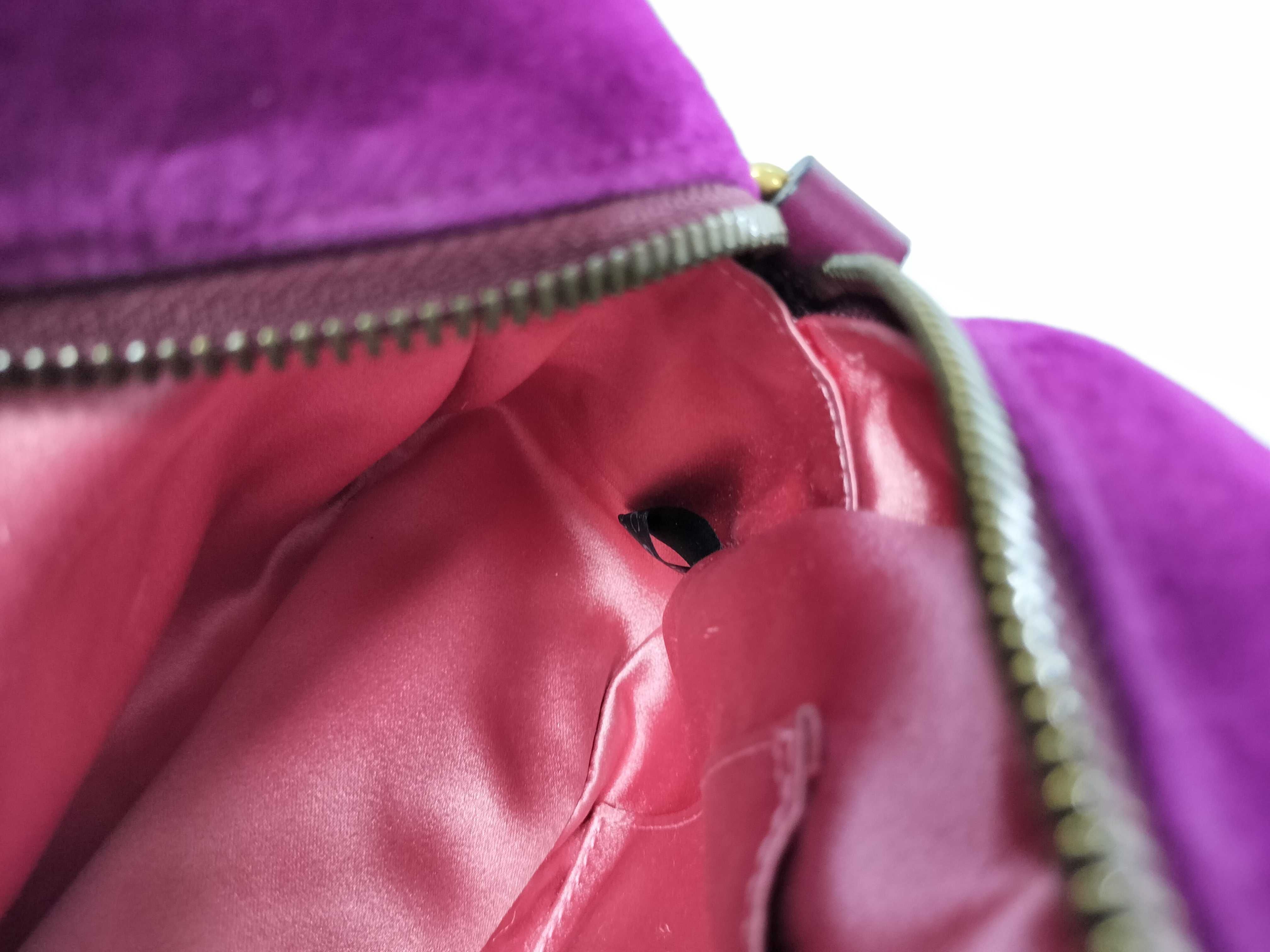 GG Marmont Gucci GG Velour Chain Shoulder Bag — view 9