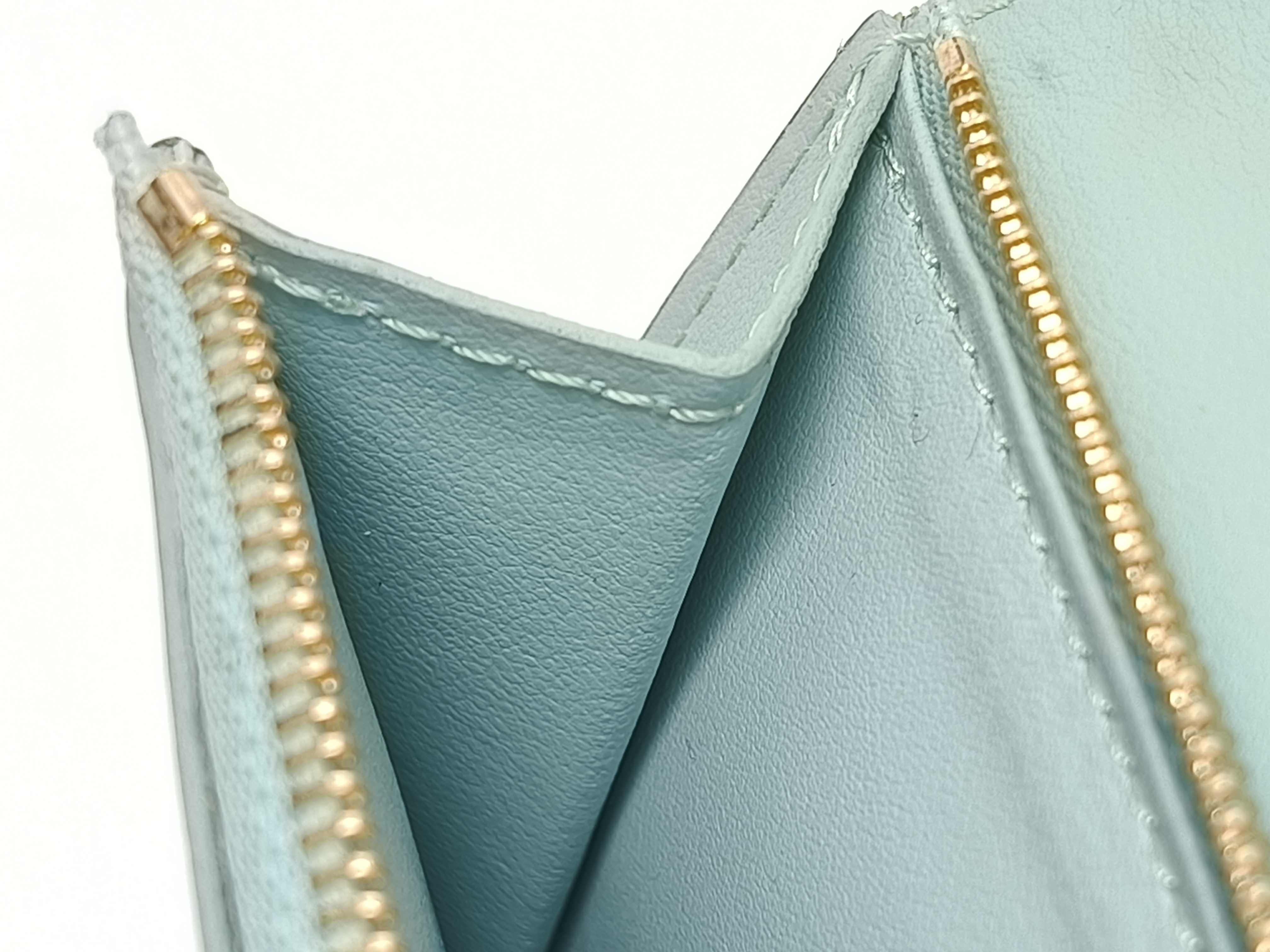 Taurillon Vertical Galet Compact Wallet M82198 RFID Detectable Folding Wallet — view 10
