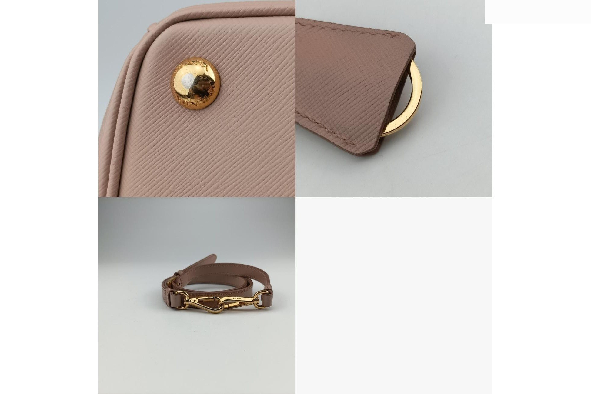 Galleria Saffiano Leather Pink — view 11