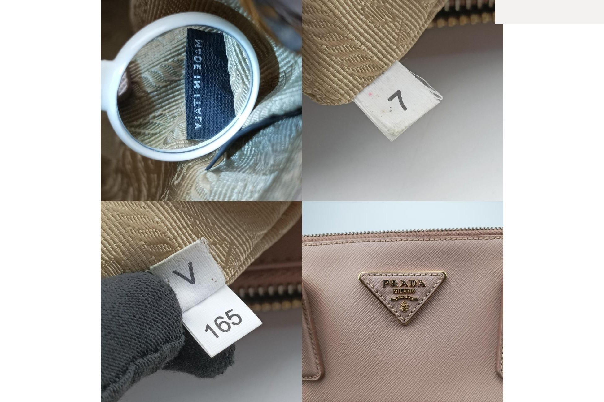 Galleria Saffiano Leather Pink — view 8