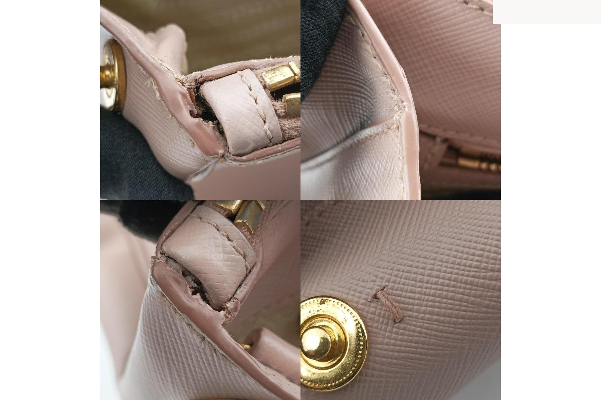 Galleria Saffiano Leather Pink — view 9