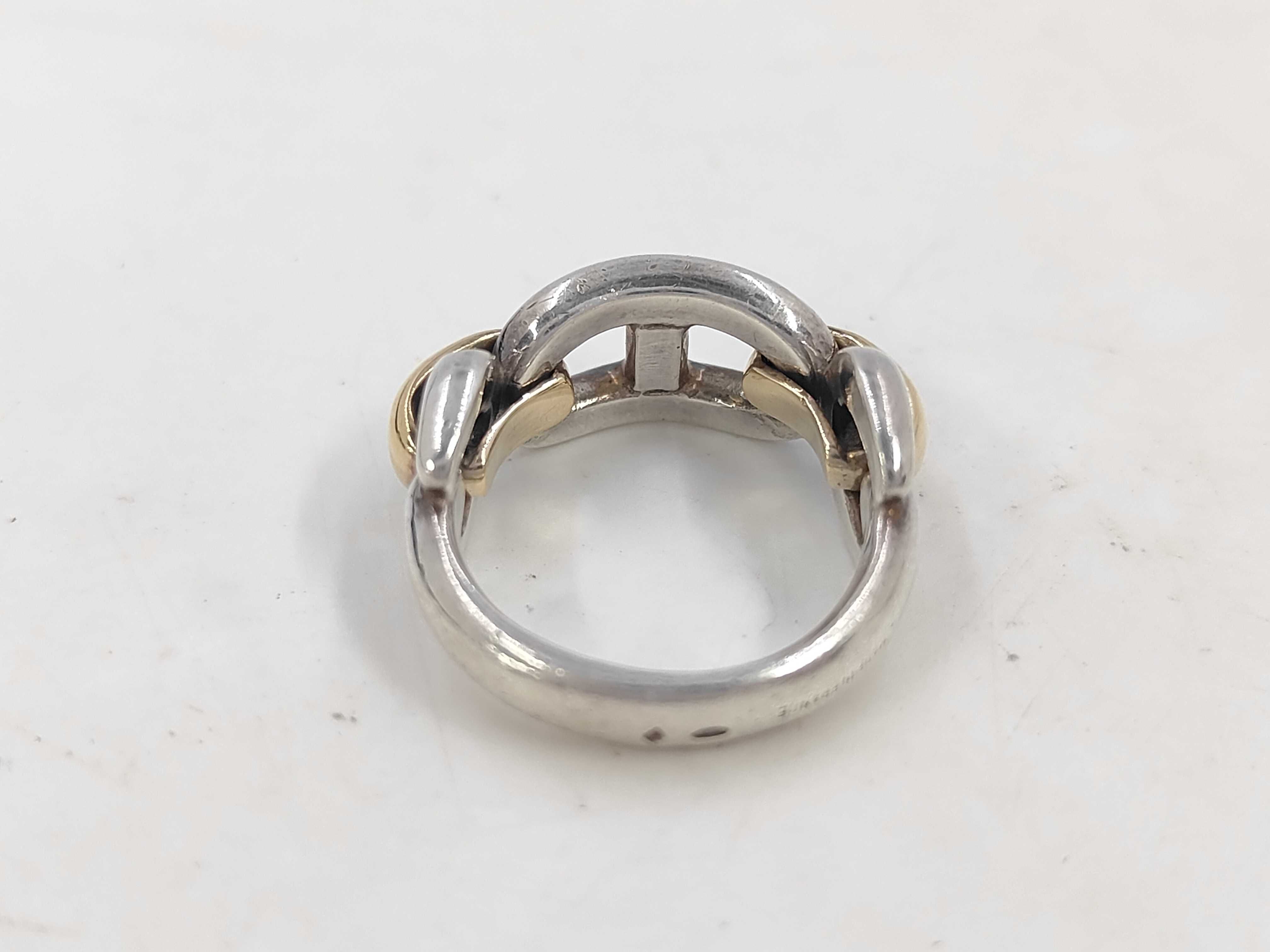 SS x YG Chaine d'Ancre Ring 8.06g Ring — view 4