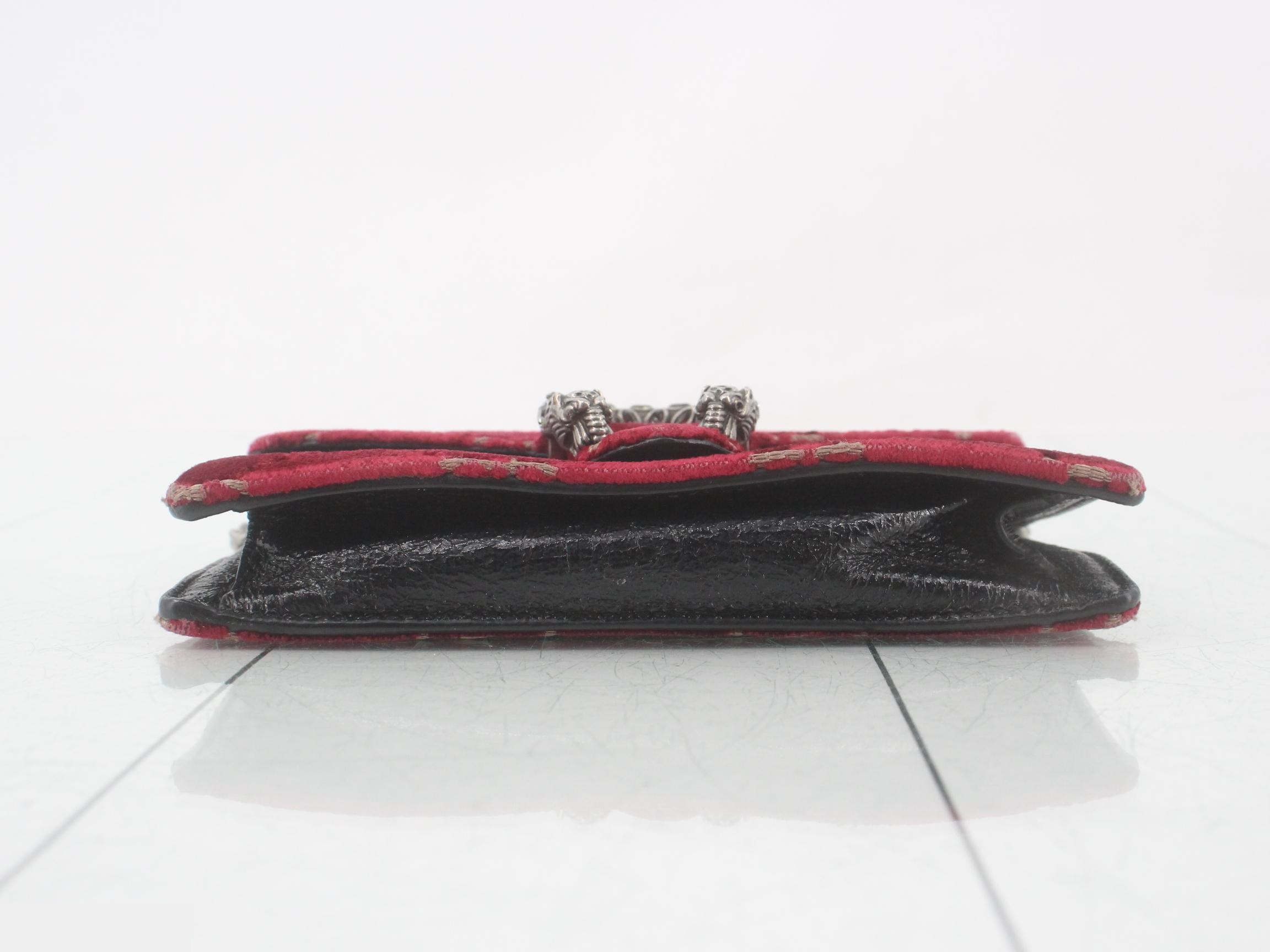 Dionysus GG Velvet Shoulder Bag — view 3