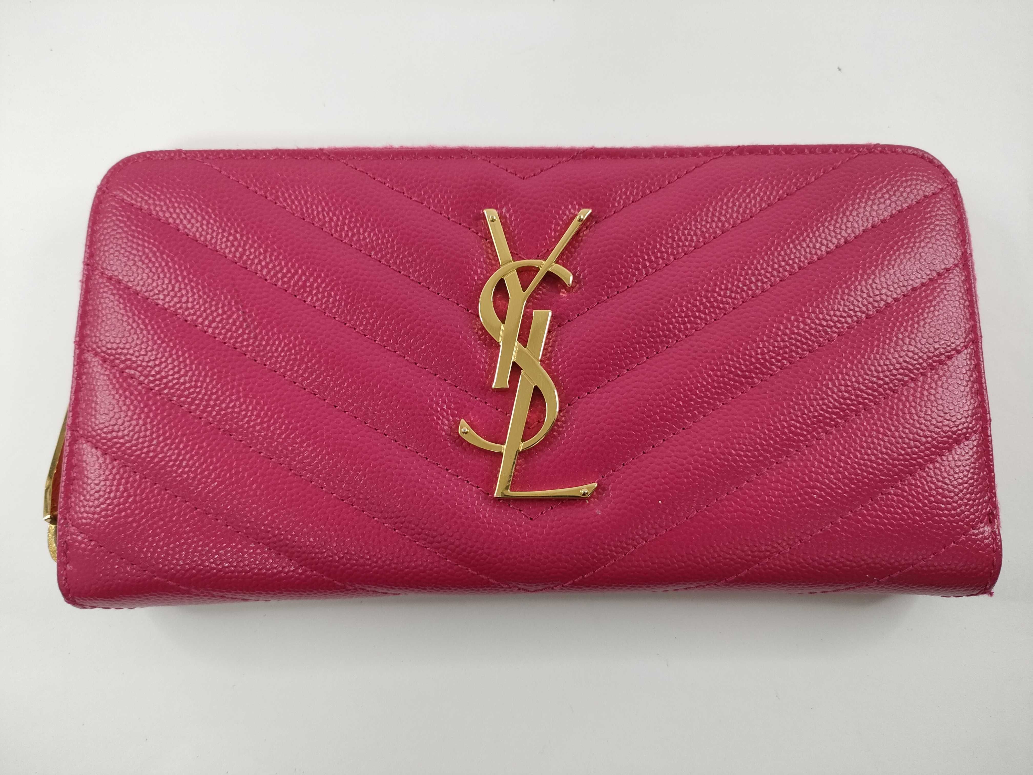Cassandra V-stitch Long Wallet
