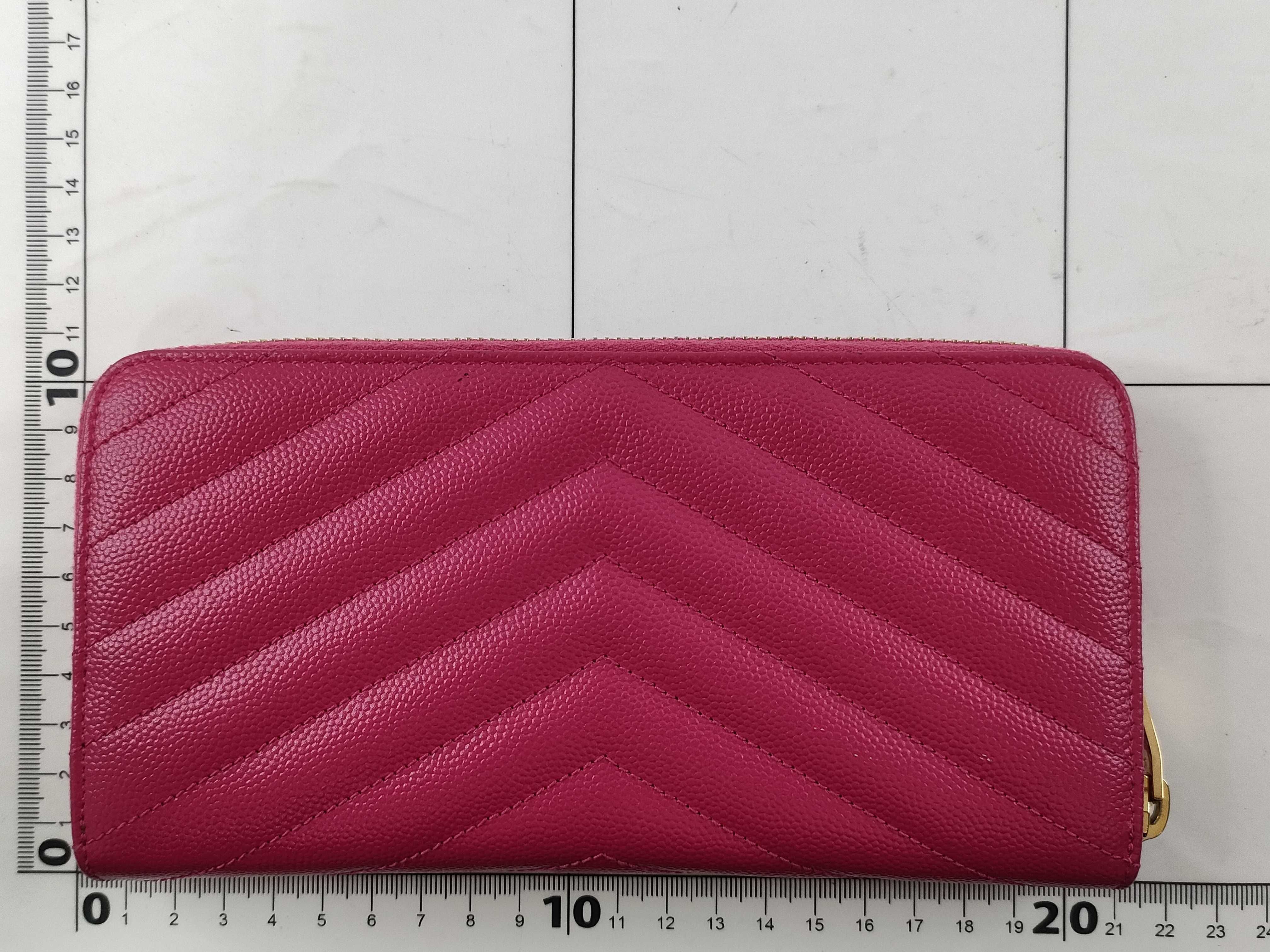 Cassandra V-stitch Long Wallet — view 2