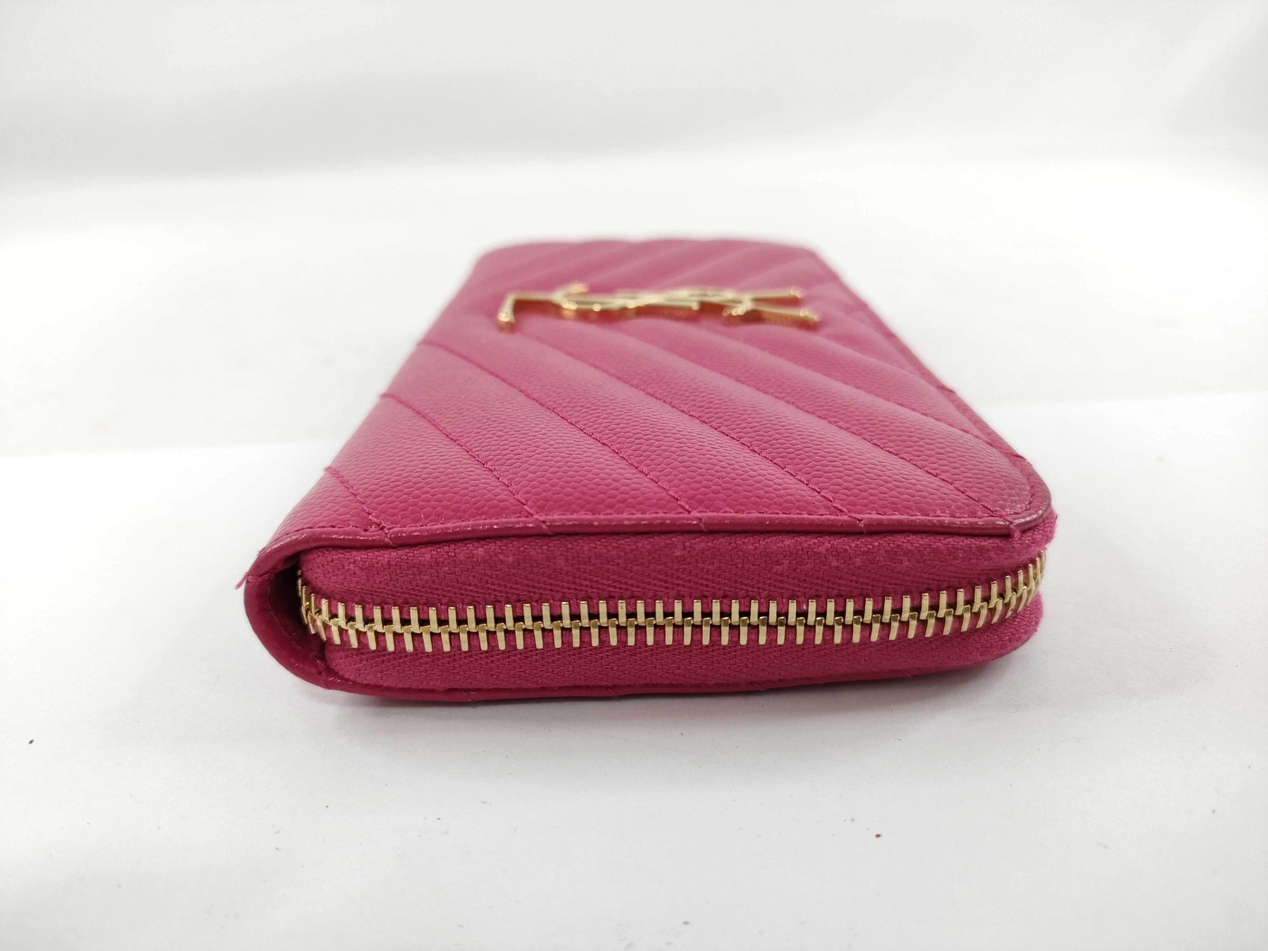 Cassandra V-stitch Long Wallet — view 4