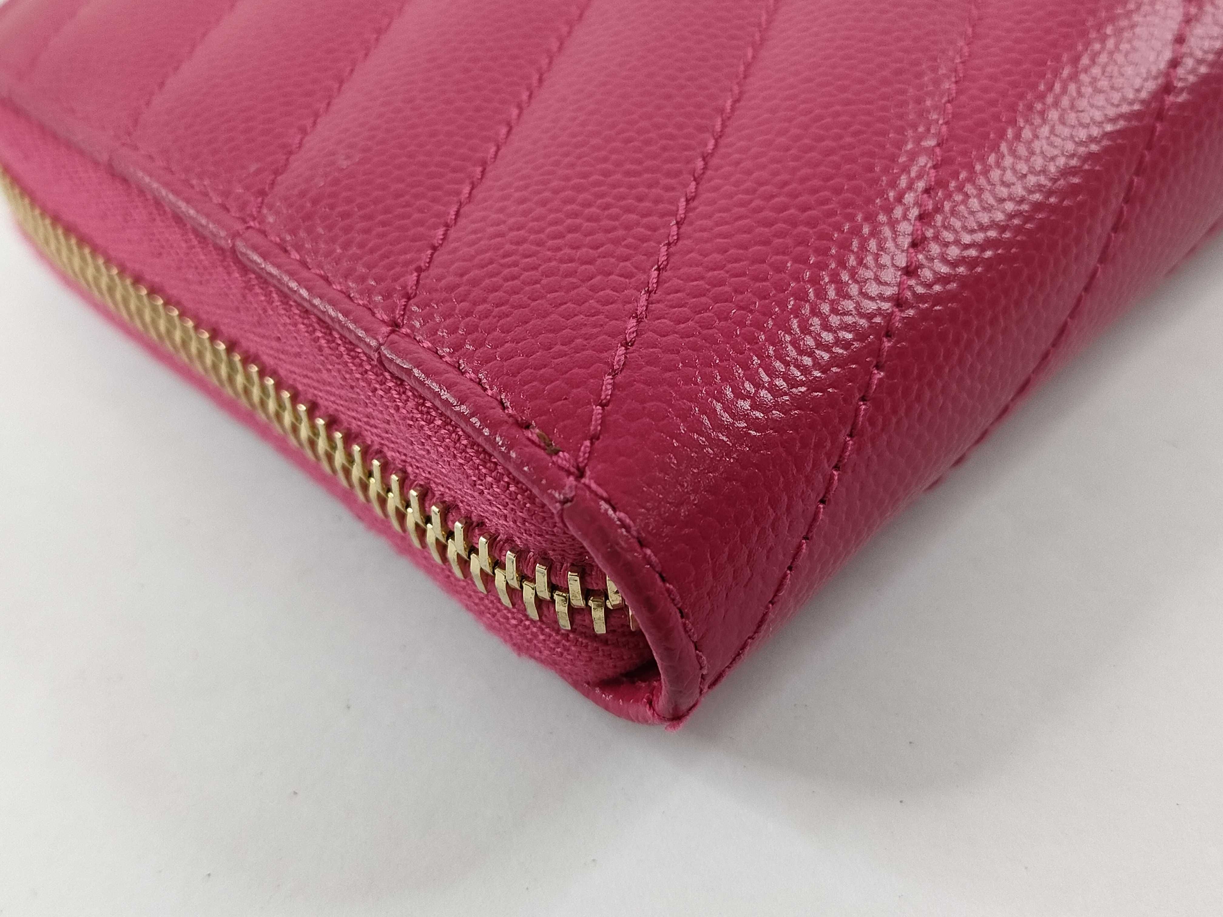 Cassandra V-stitch Long Wallet — view 6