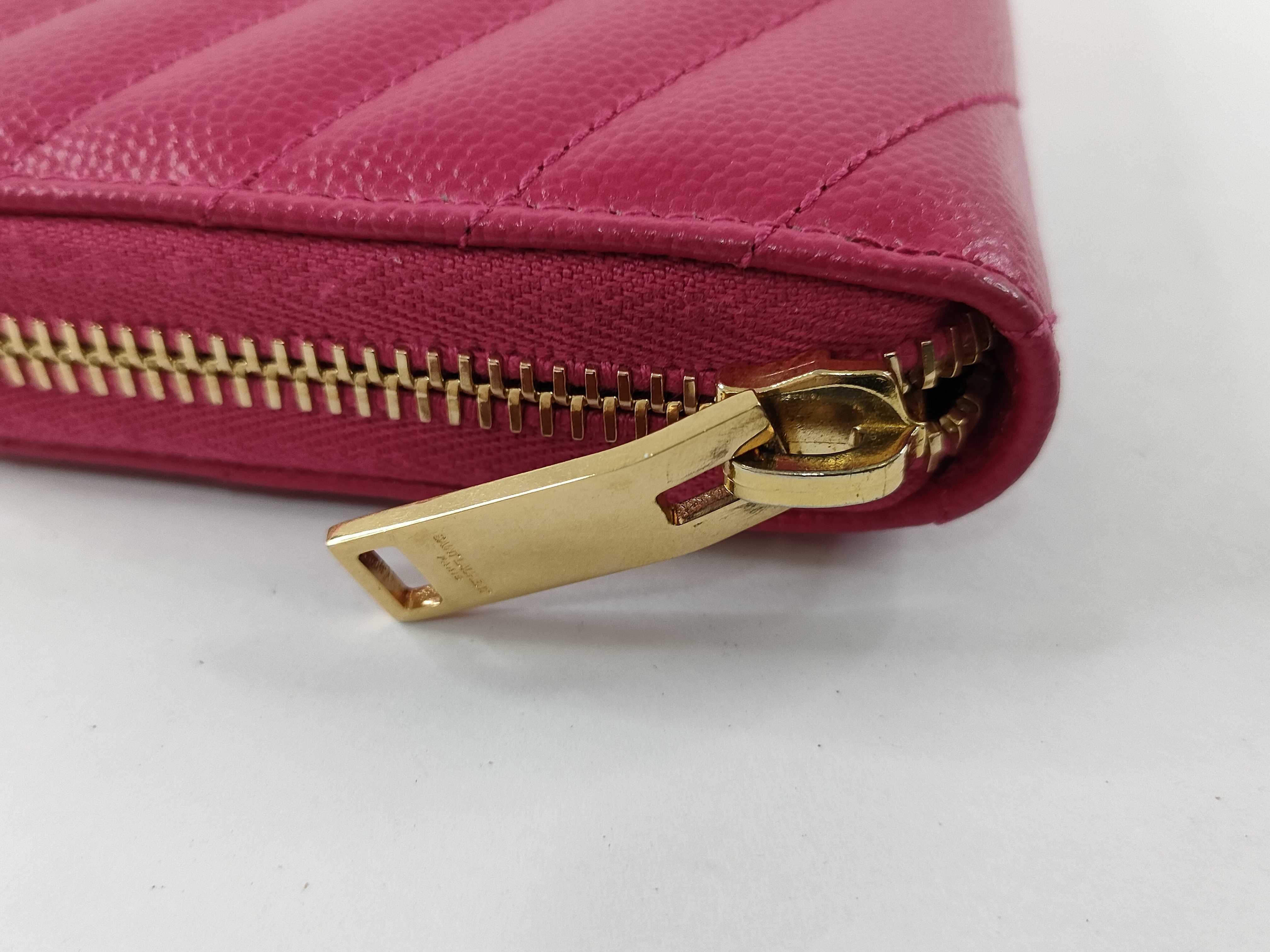 Cassandra V-stitch Long Wallet — view 7